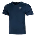 Court Dri-Fit Advantage T-shirt Herrar-Mörkblå,Vit