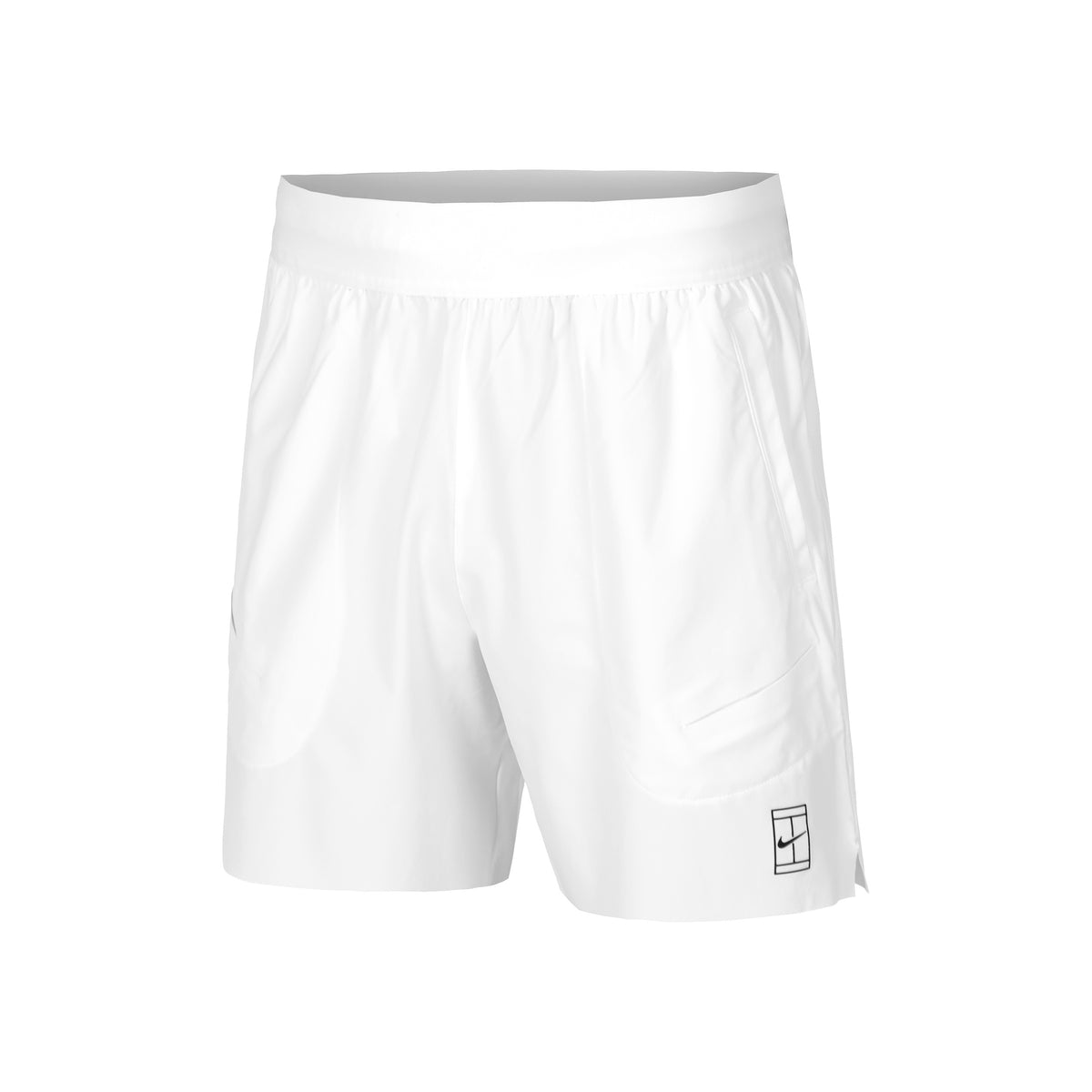 Nike Court Dri-Fit Advantage 6in Shorts Herrar-Vit,Svart