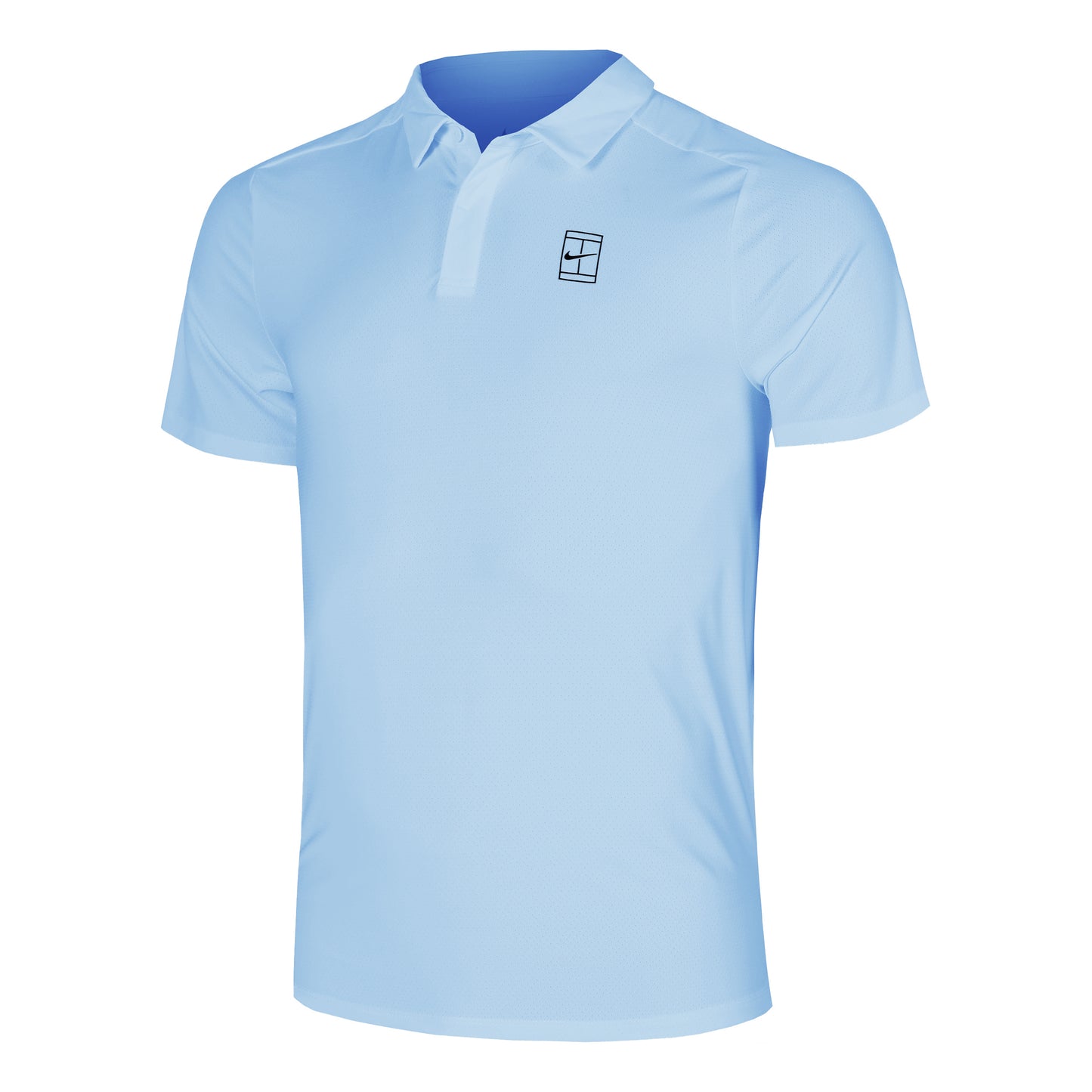Nike Court Dri-FIT Advantage Polo Herrar - ljusblå,