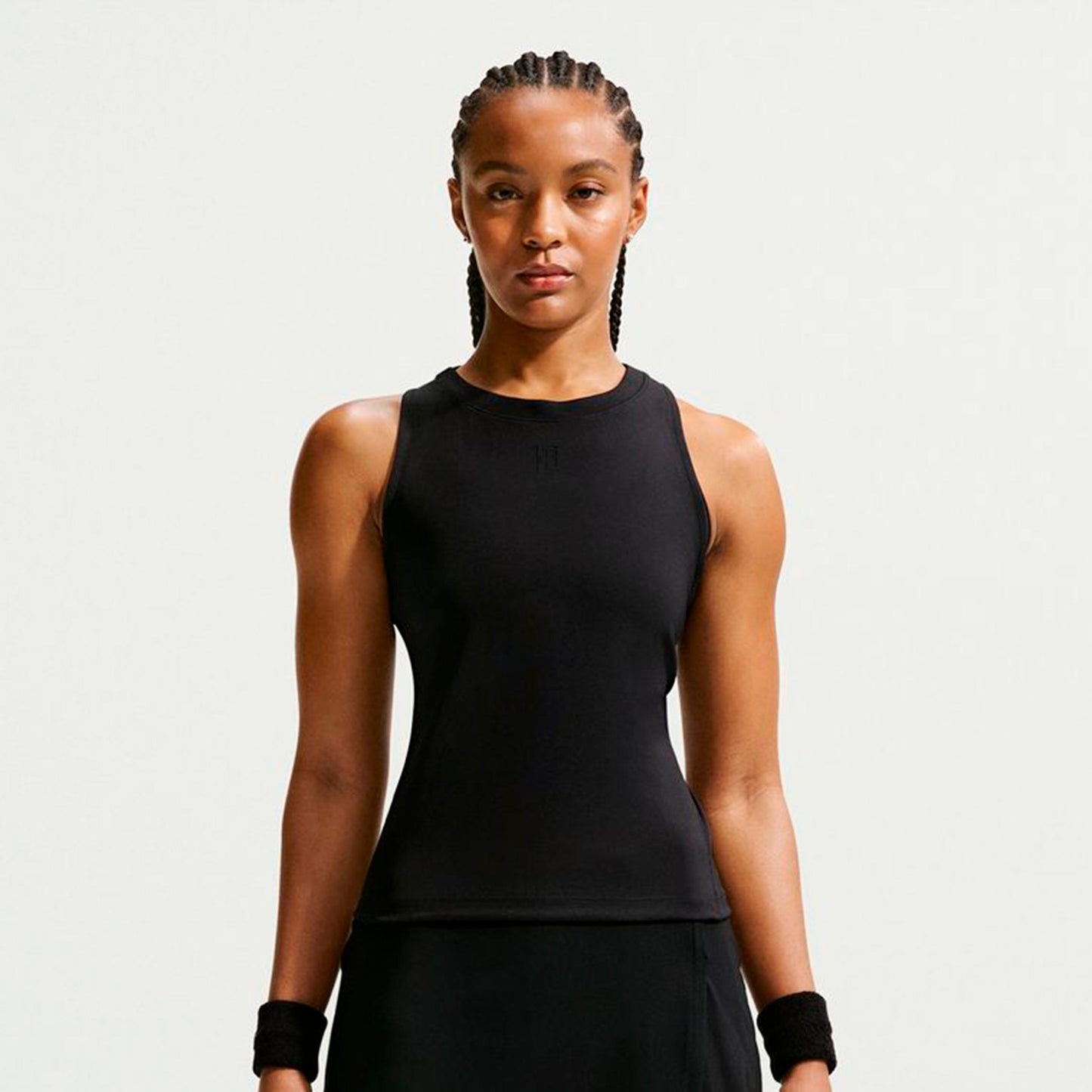 Nike Court Dri-Fit Advantage Linne Damer-Svart,Svart