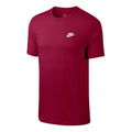 Sportswear Club T-shirt Herrar - röd, vit