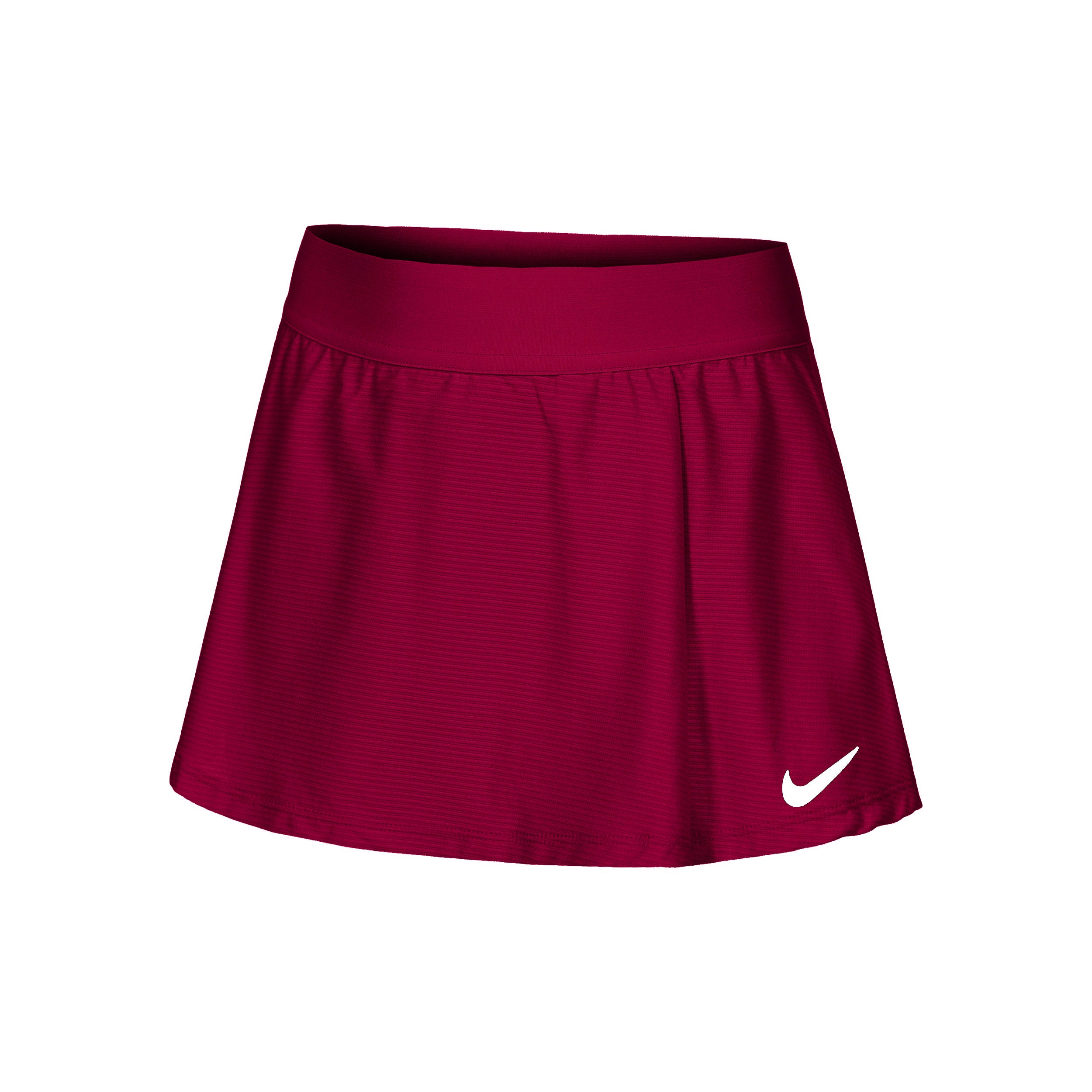 Nike Court Dri-Fit Victory Flouncy Kjol Flickor-Röd,Vit