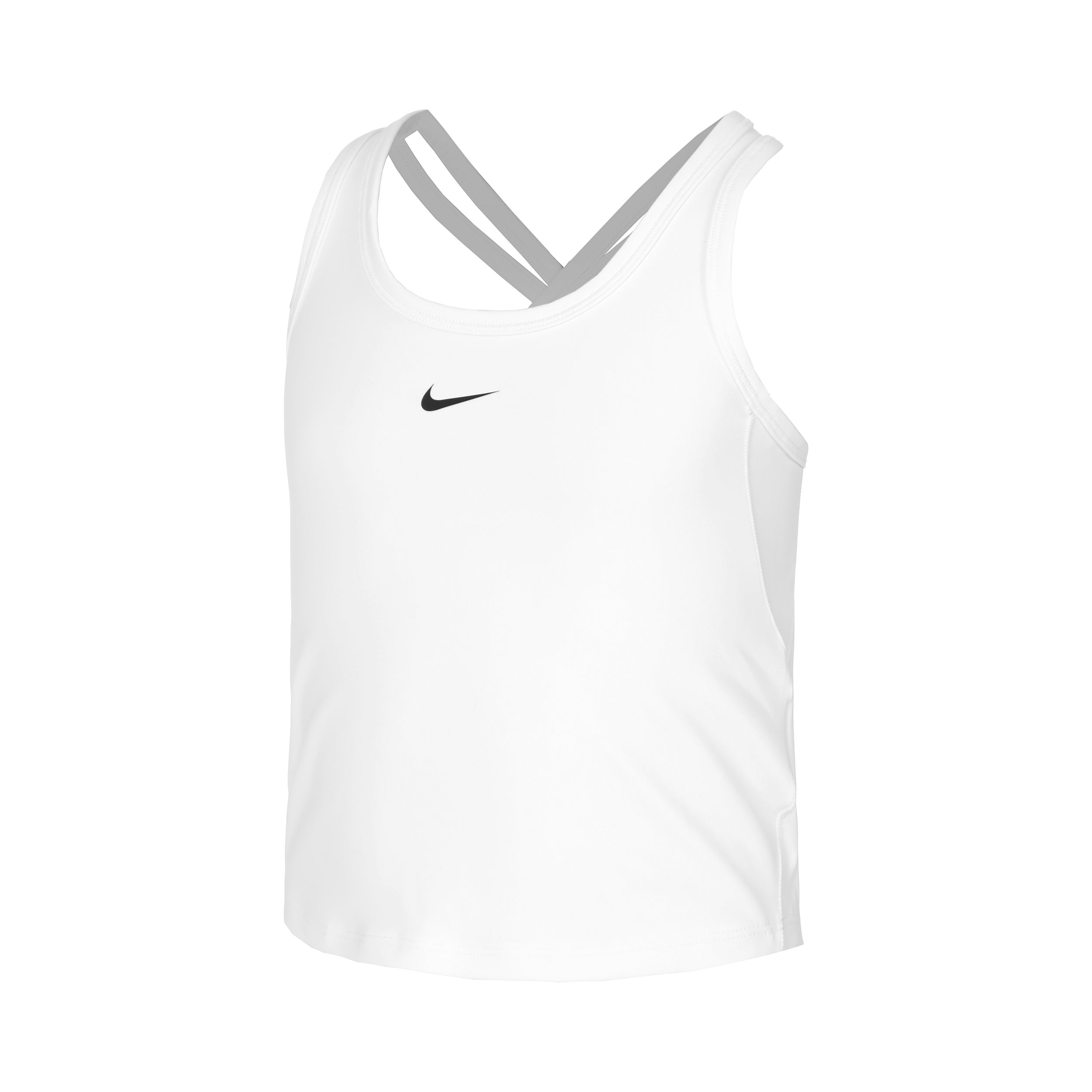 Nike Dri-FIT One Linne Flickor - vit, svart