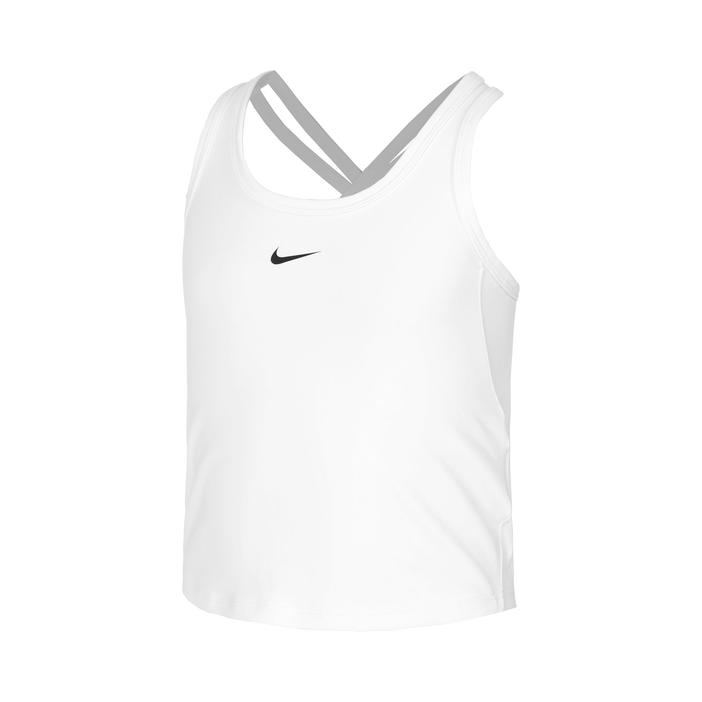 Nike Dri-FIT One Linne Flickor - vit, svart