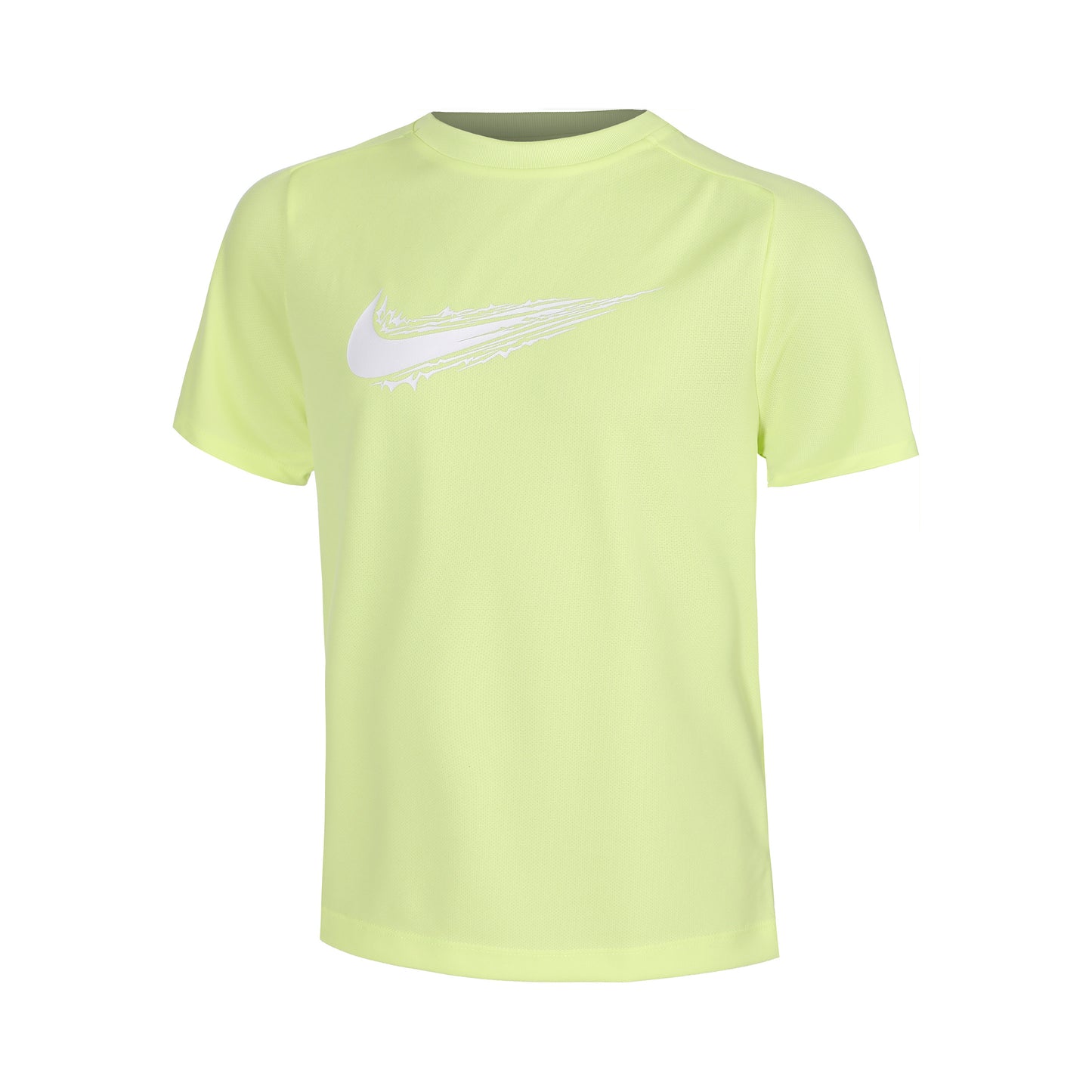 Nike Dri-FIT Multi T-shirt Barn - citrongul, vit