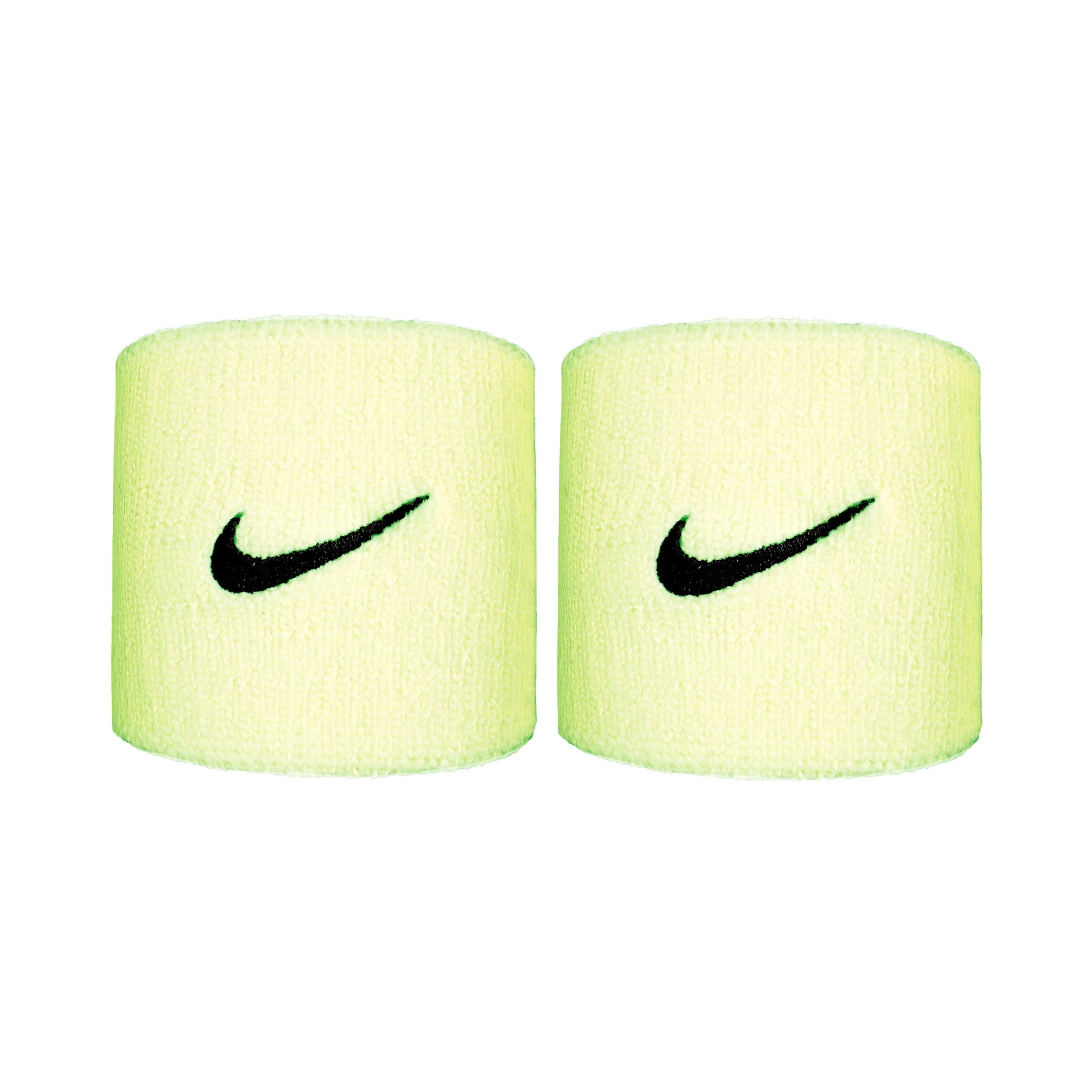 Nike Tennis Premier Svettband 2-pack kort - citrongul