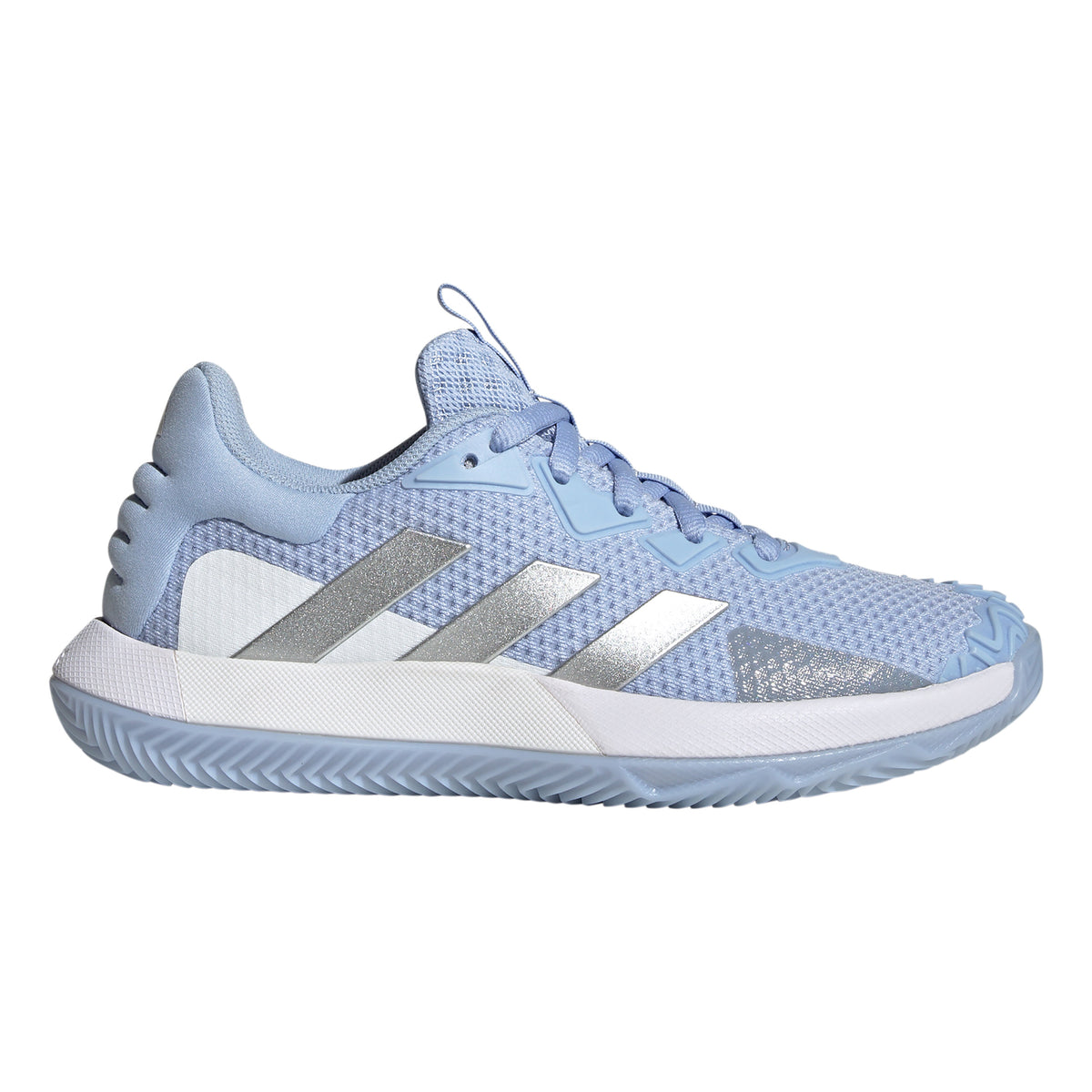 adidas SoleMatch Control Sko för grus Damer - ljusblå, vit