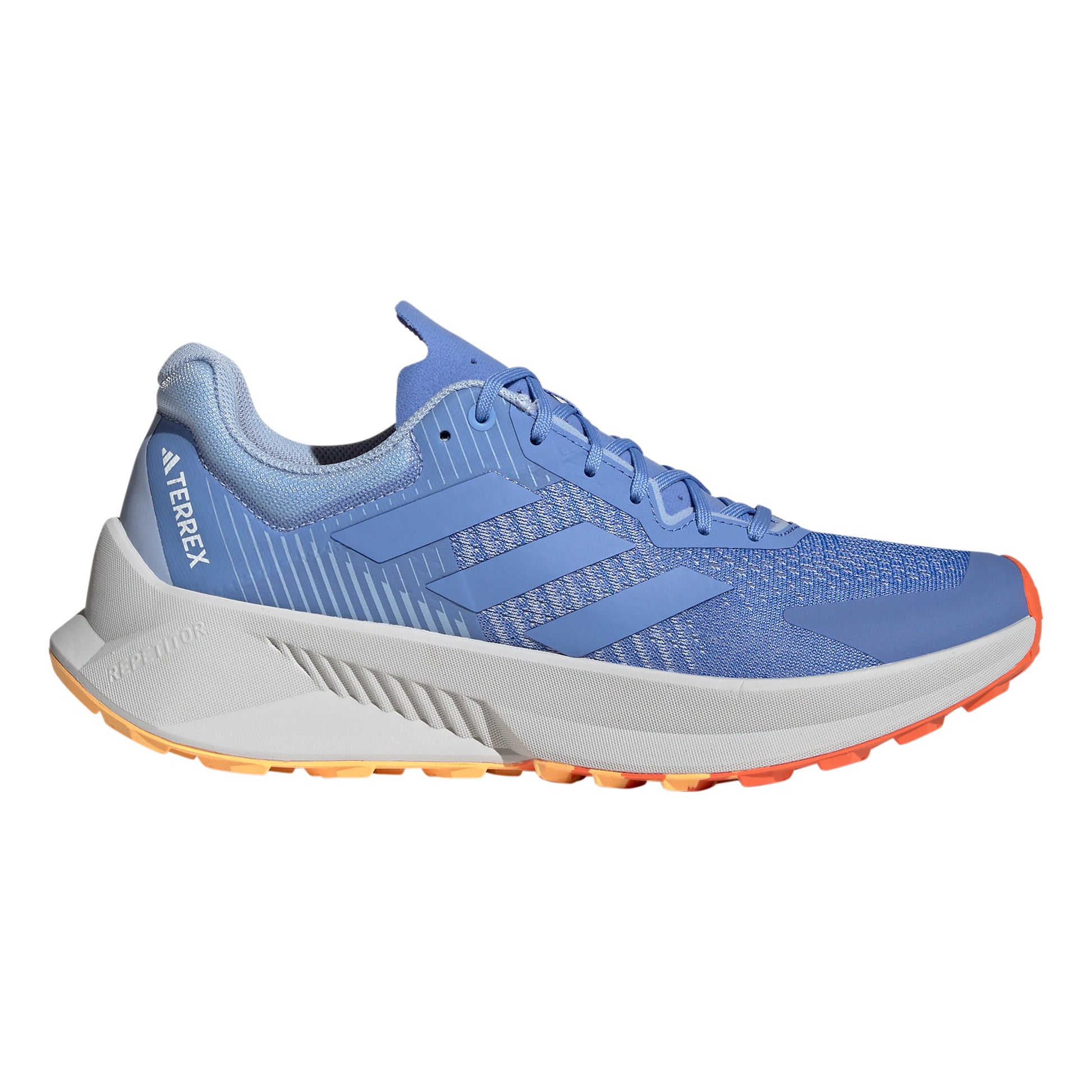 adidas Soulstride Flow Terrängsko Herrar - blå, grå