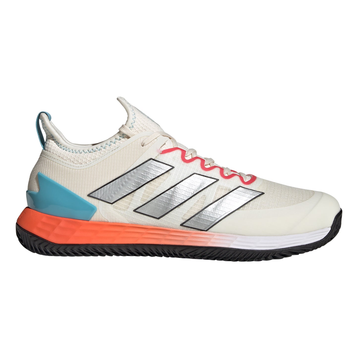 adidas Adizero Ubersonic 4 Sko för grus Herrar - vit, silver