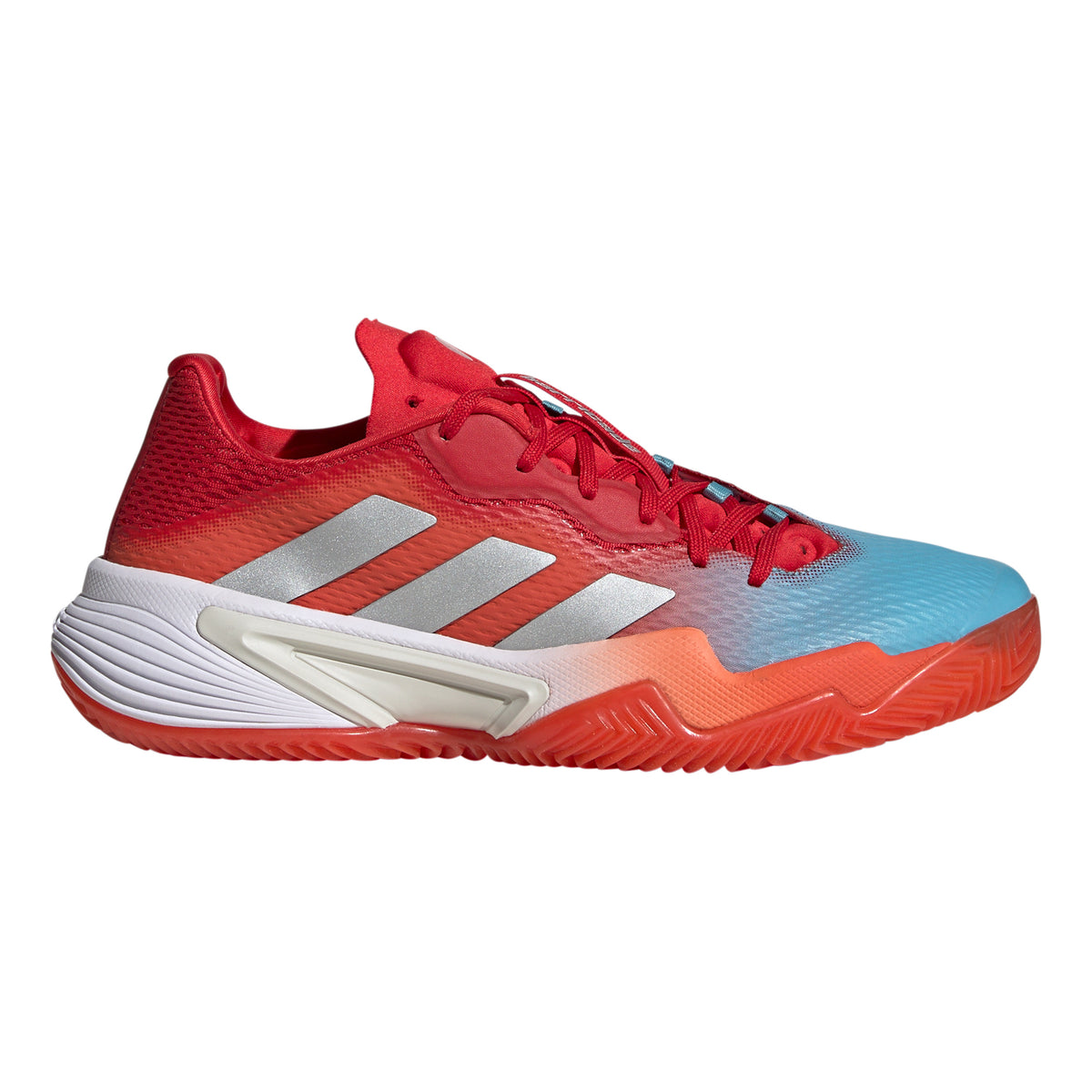 adidas Barricade Sko för grus Damer - röd, vit