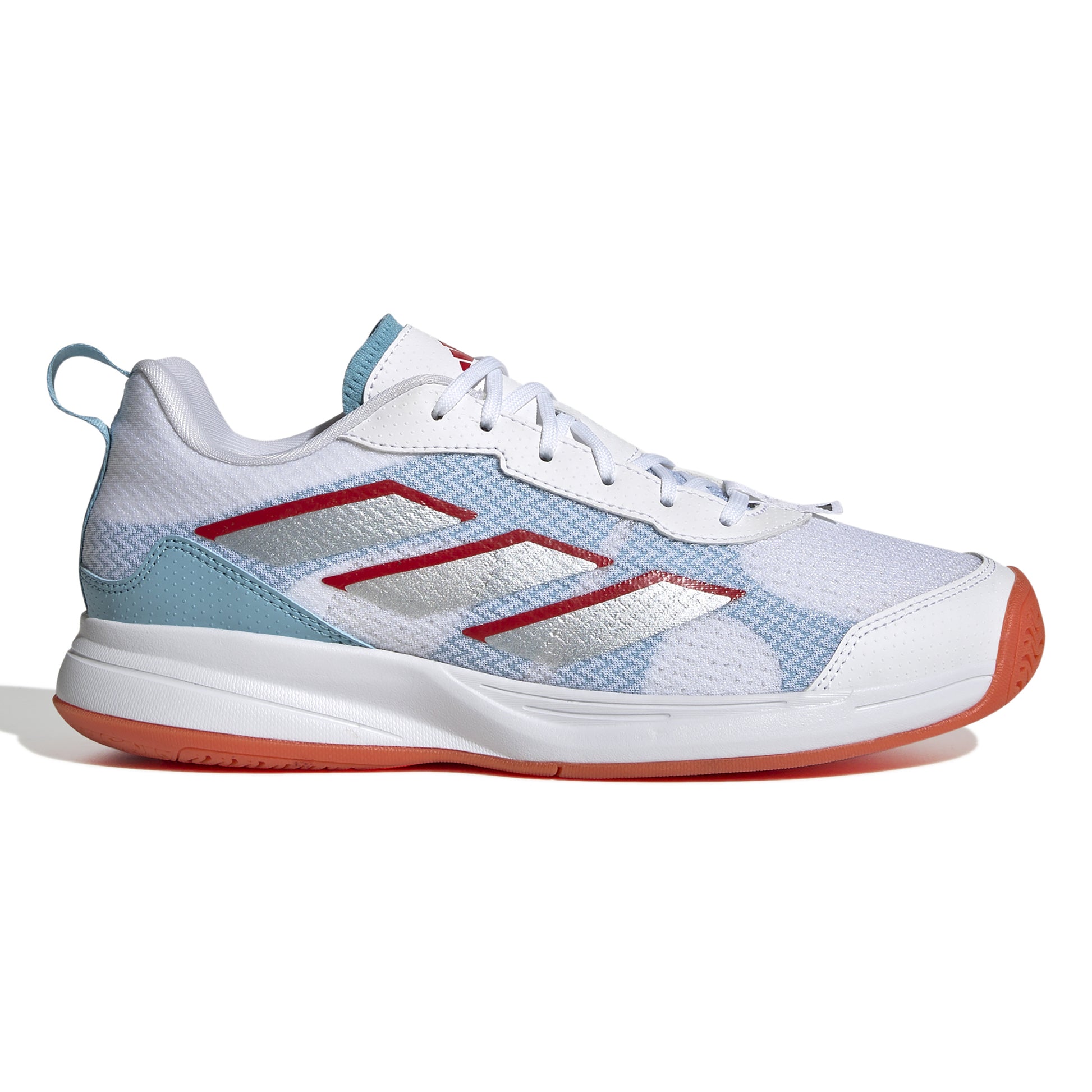 adidas Avaflash Allroundsko Damer - vit, ljusblå