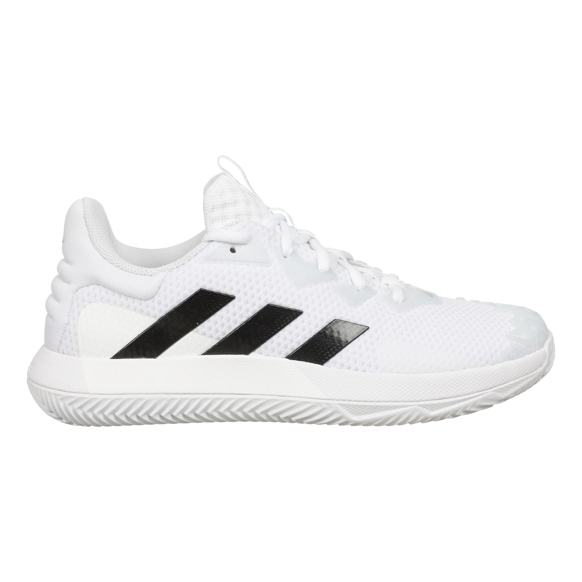 adidas SoleMatch Control Sko för grus Herrar - vit, svart