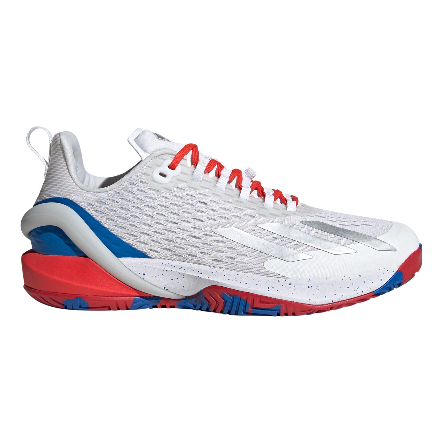 adidas Adizero Cybersonic Allroundsko Herrar - vit, röd
