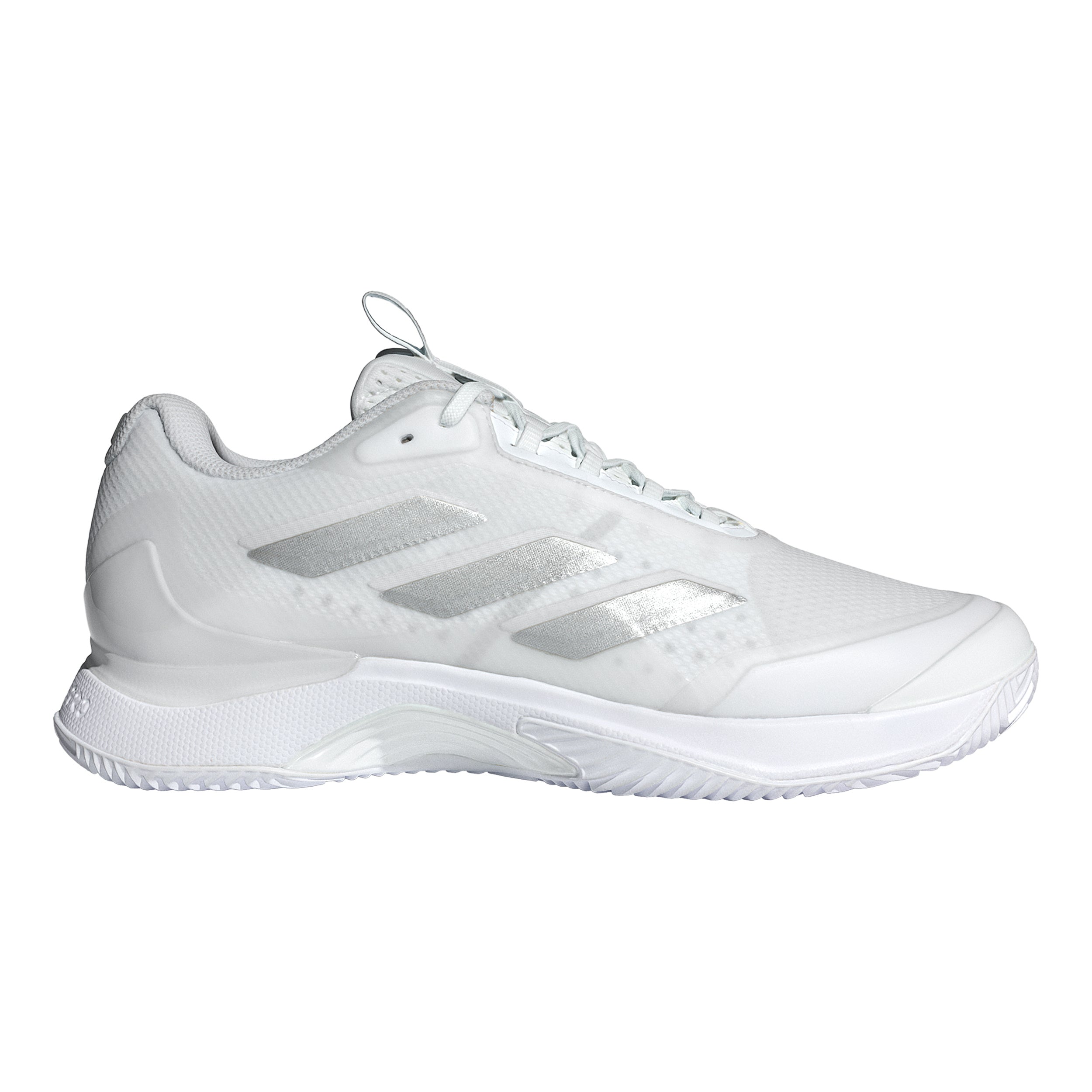 adidas Avacourt 2 Sko för grus Damer - vit, silver