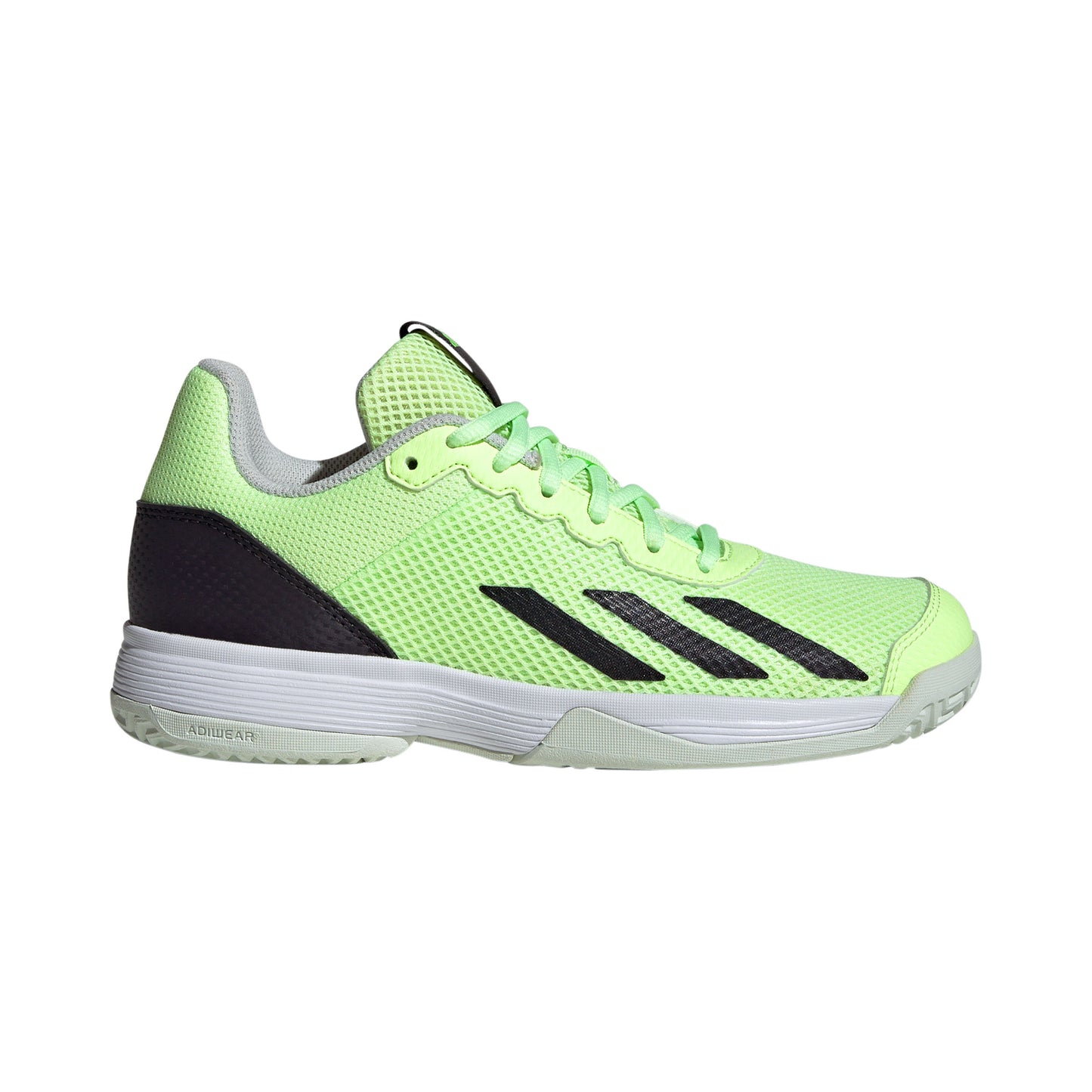 adidas Courtflash Allroundsko Barn - ljusgrön, svart