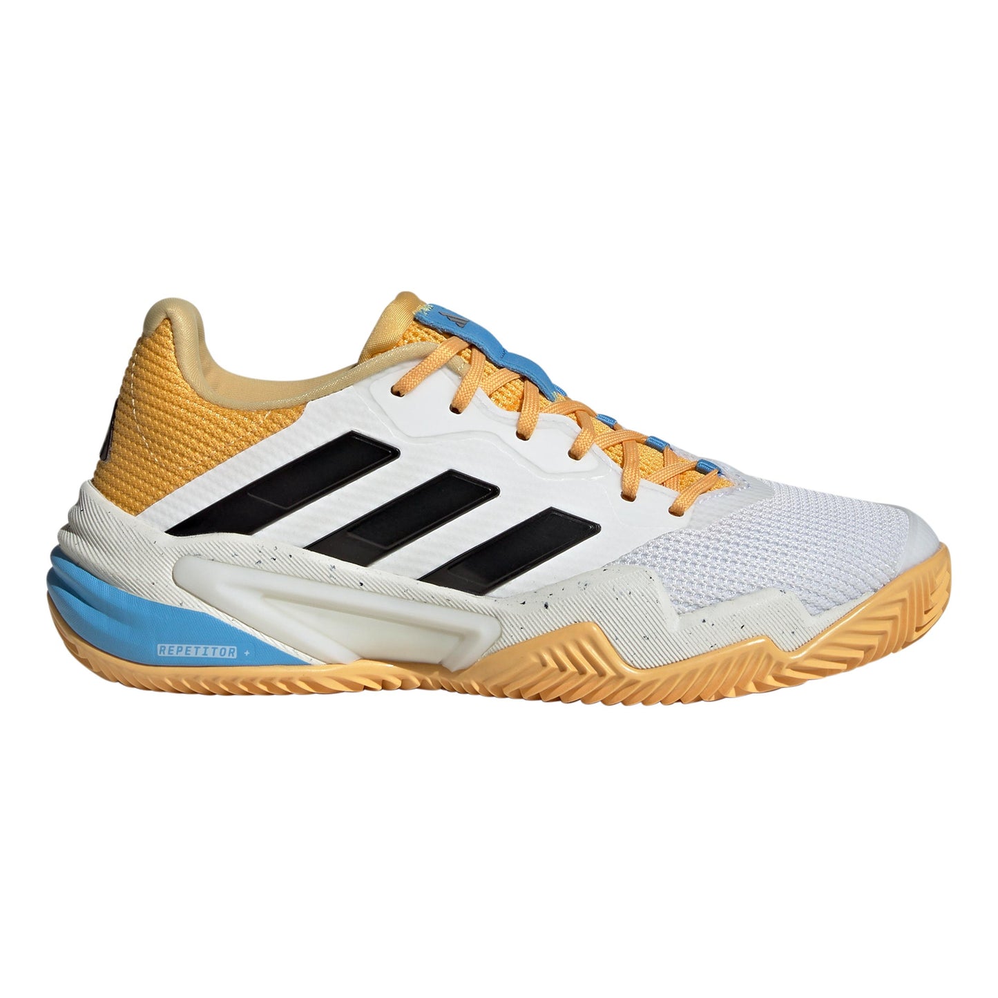 adidas Barricade 13 Sko för grus Damer - vit, karamell