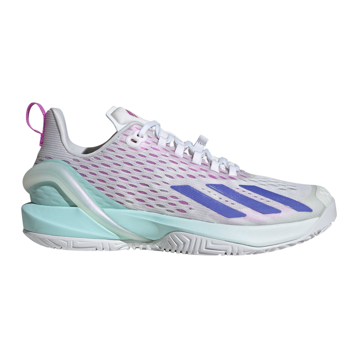 adidas Adizero Cybersonic Allroundsko Damer - ljusgrå, mint