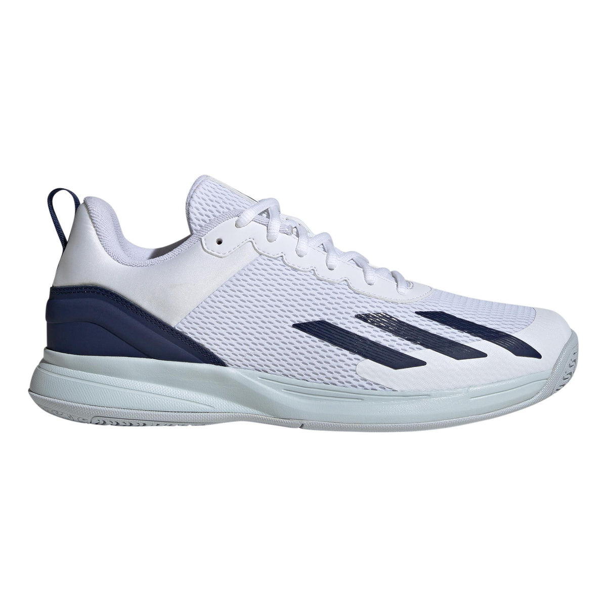 adidas Courtflash Speed Allroundsko Herrar - vit, mörkblå