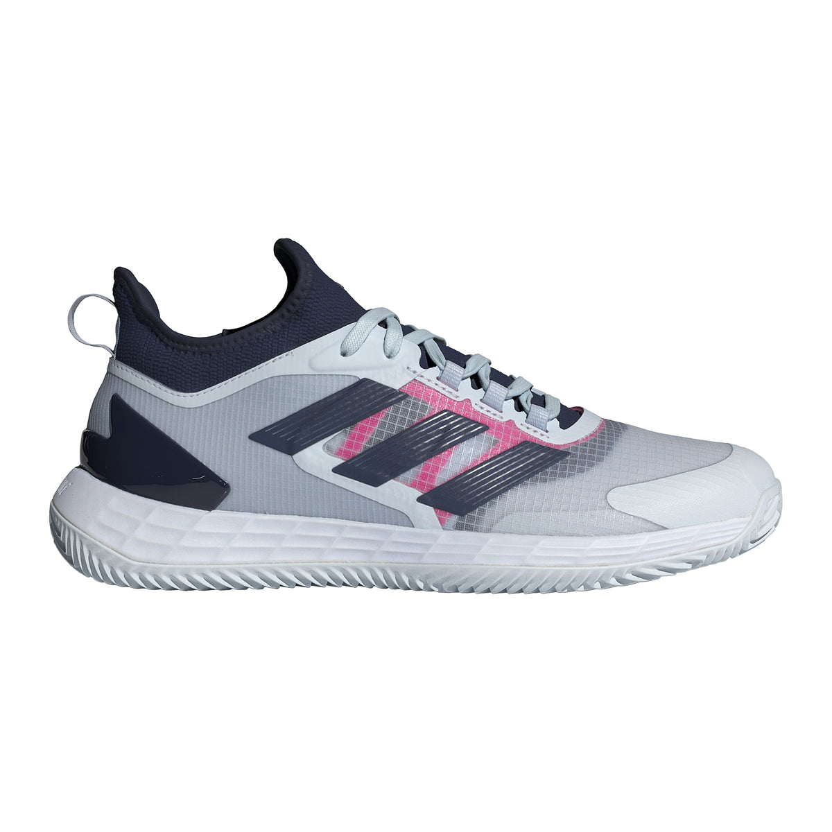 adidas adizero Ubersonic 4.1 Sko för grus Herrar - ljusgrå, mörkblå