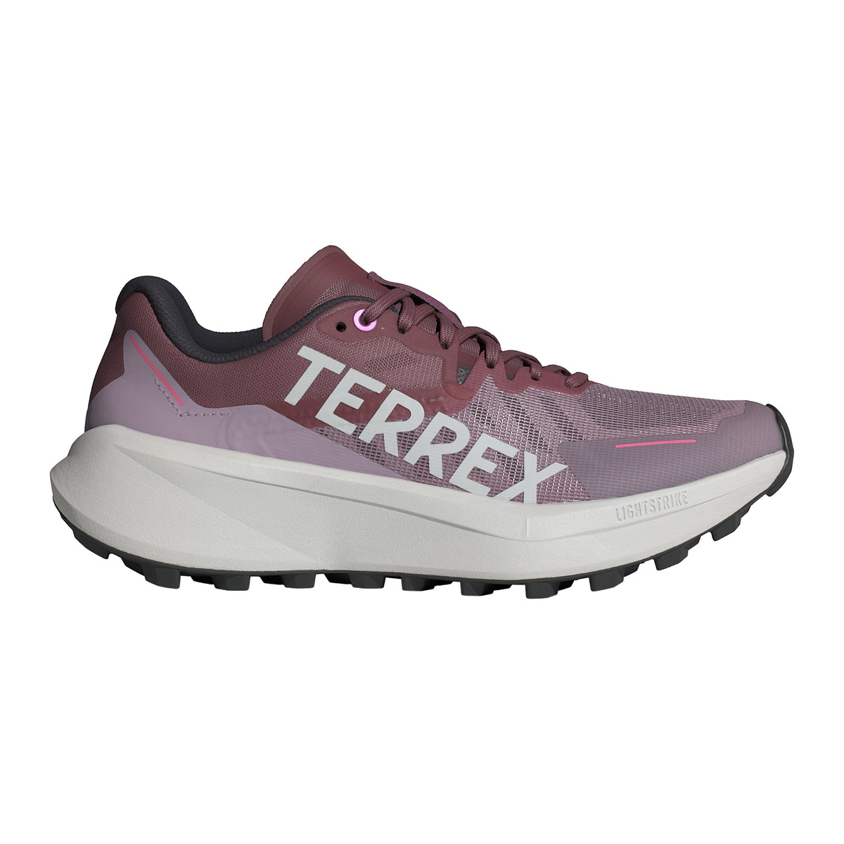 adidas Terrex Agravic 3 Terrängsko Damer - grå, mörkröd