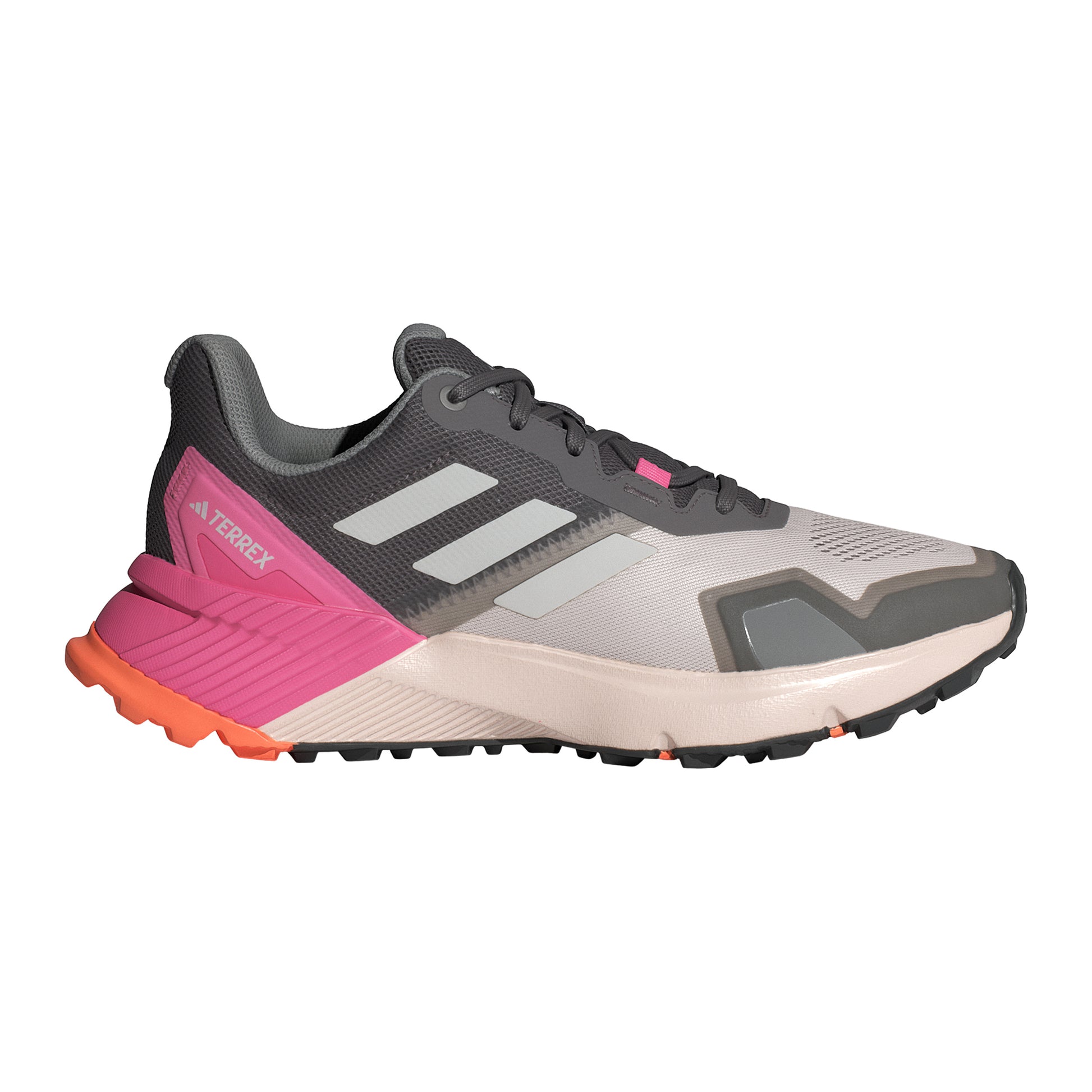 adidas Terrex Soulstride Terrängsko Damer - ljusgrå, grå