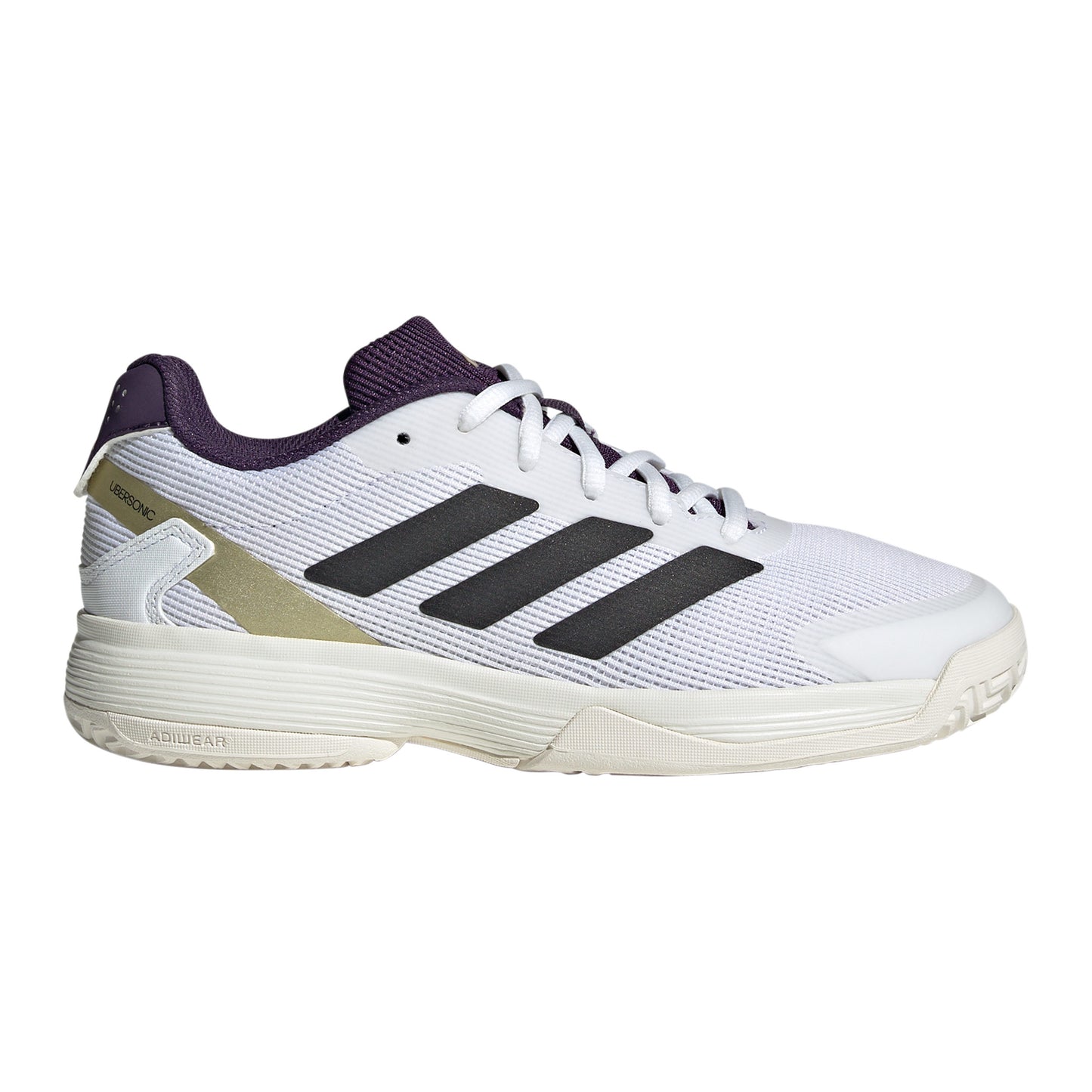 adidas Ubersonic Allroundsko Barn - vit, lila