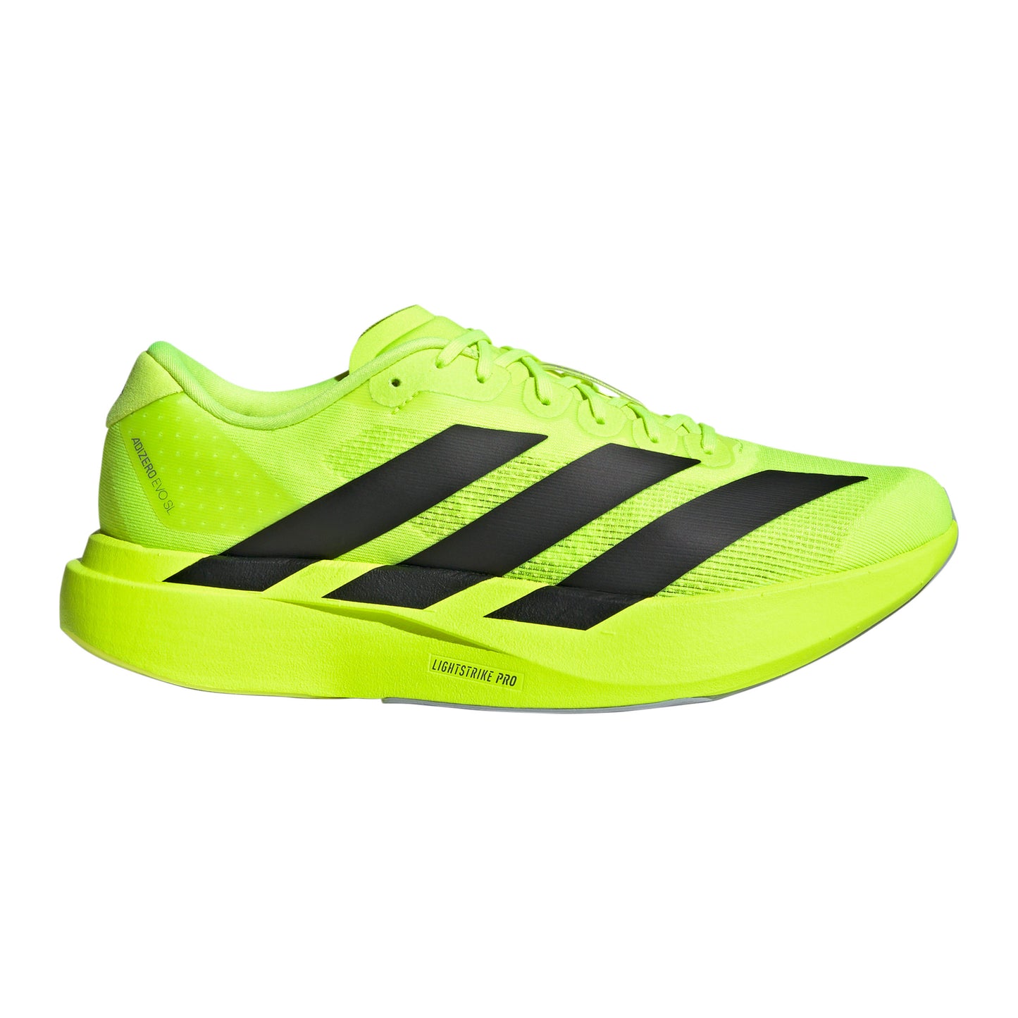 adidas adizero Evo SL Tävlingssko Herrar - neongul, svart