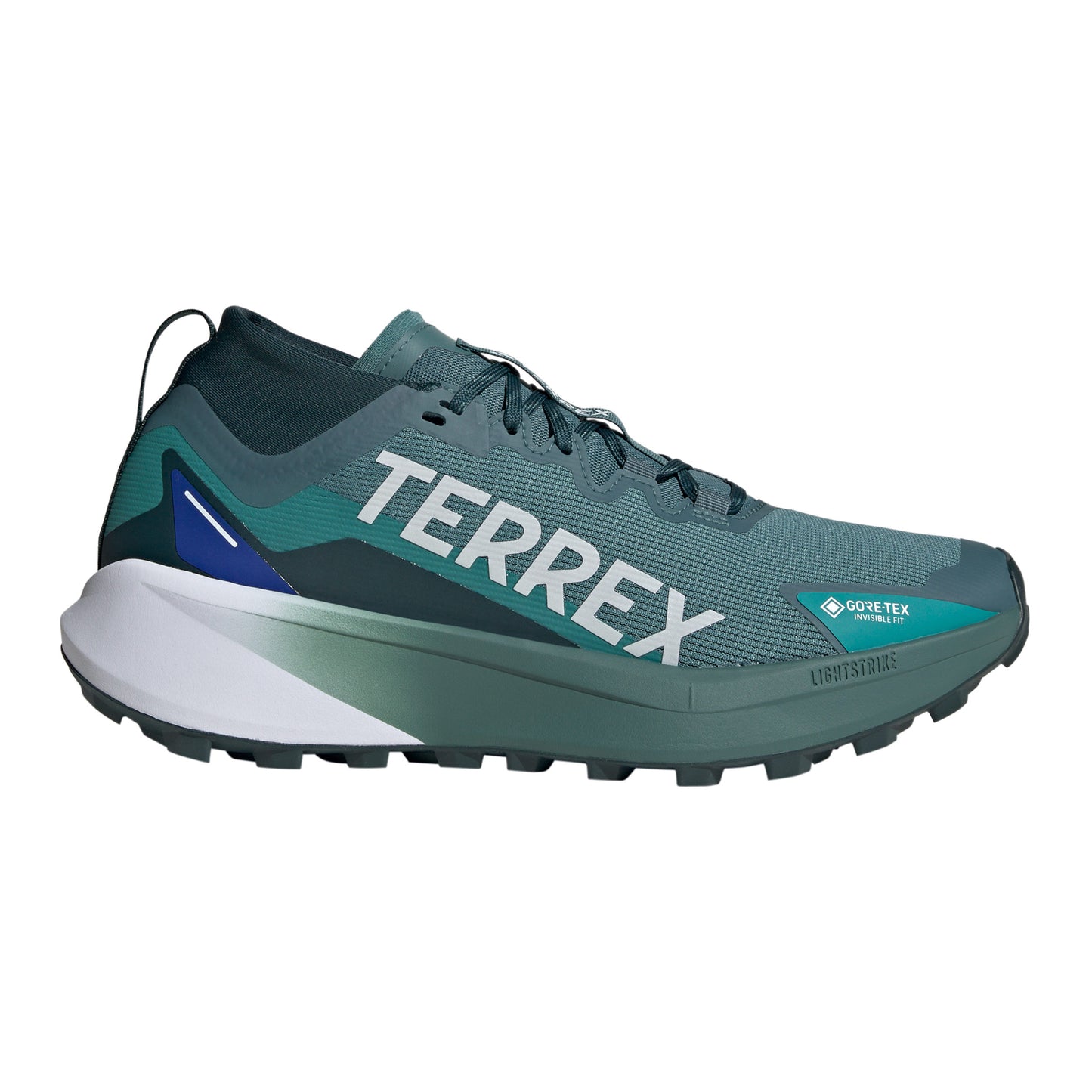 adidas Terrex Agravic GTX Terrängsko Herrar - mörkgrön, vit