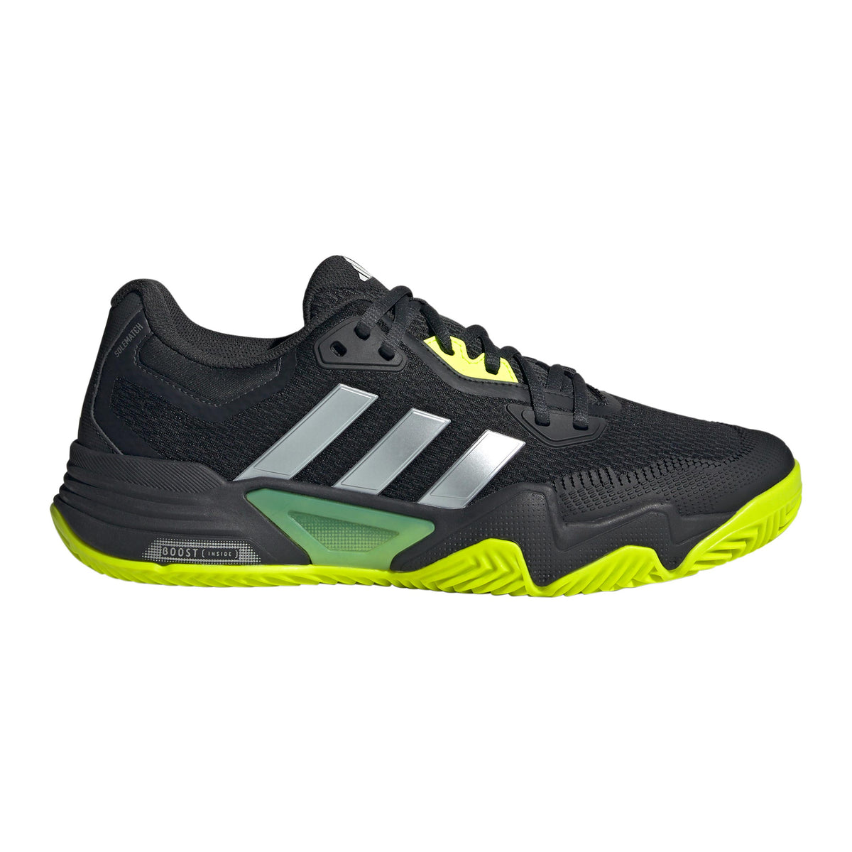 adidas Solematch Control 2 Sko för grus Herrar - svart, lime