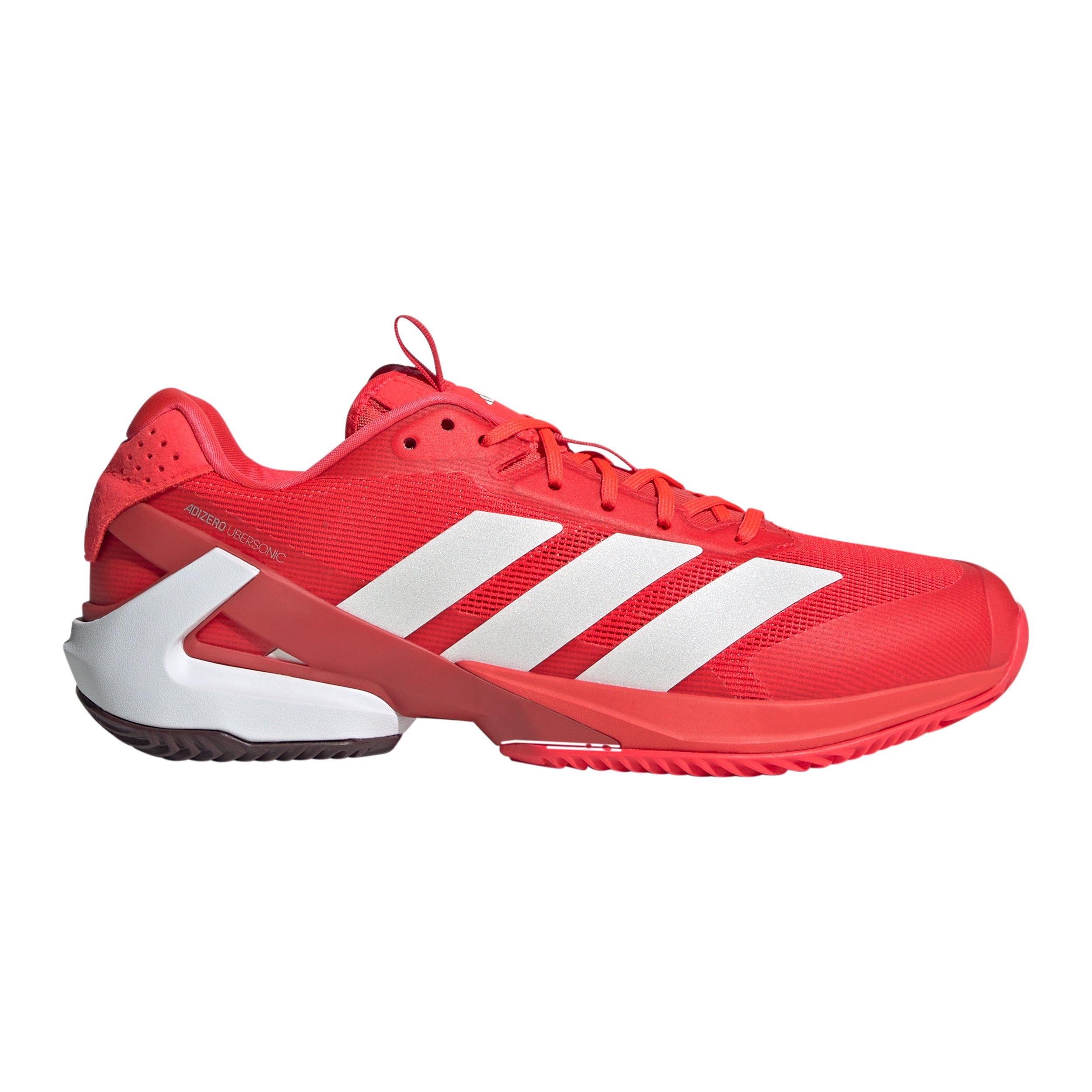 adidas adizero Ubersonic 5 Sko för grus Herrar - röd, vit