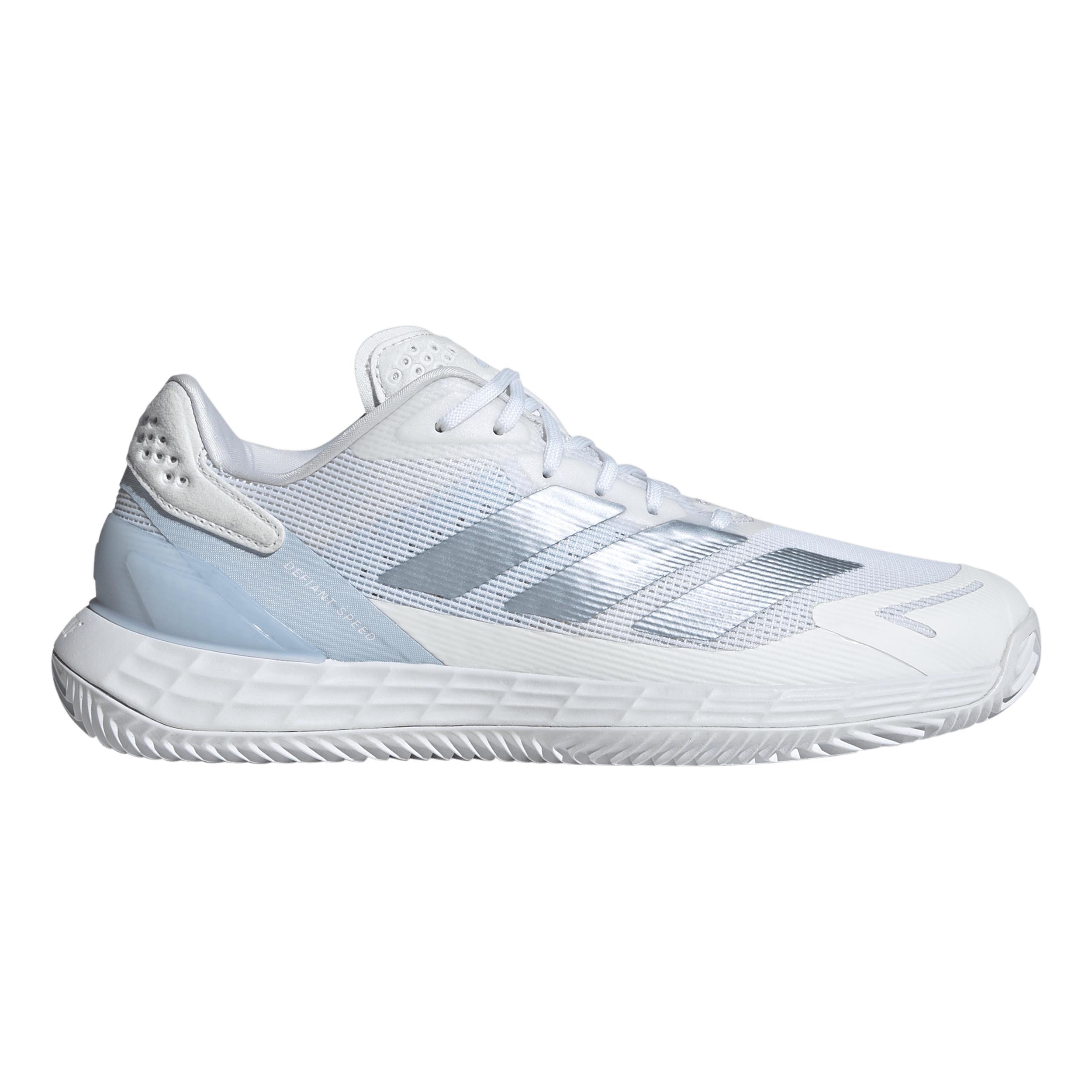 adidas Defiant Speed 2 Sko för grus Damer - vit, ljusblå