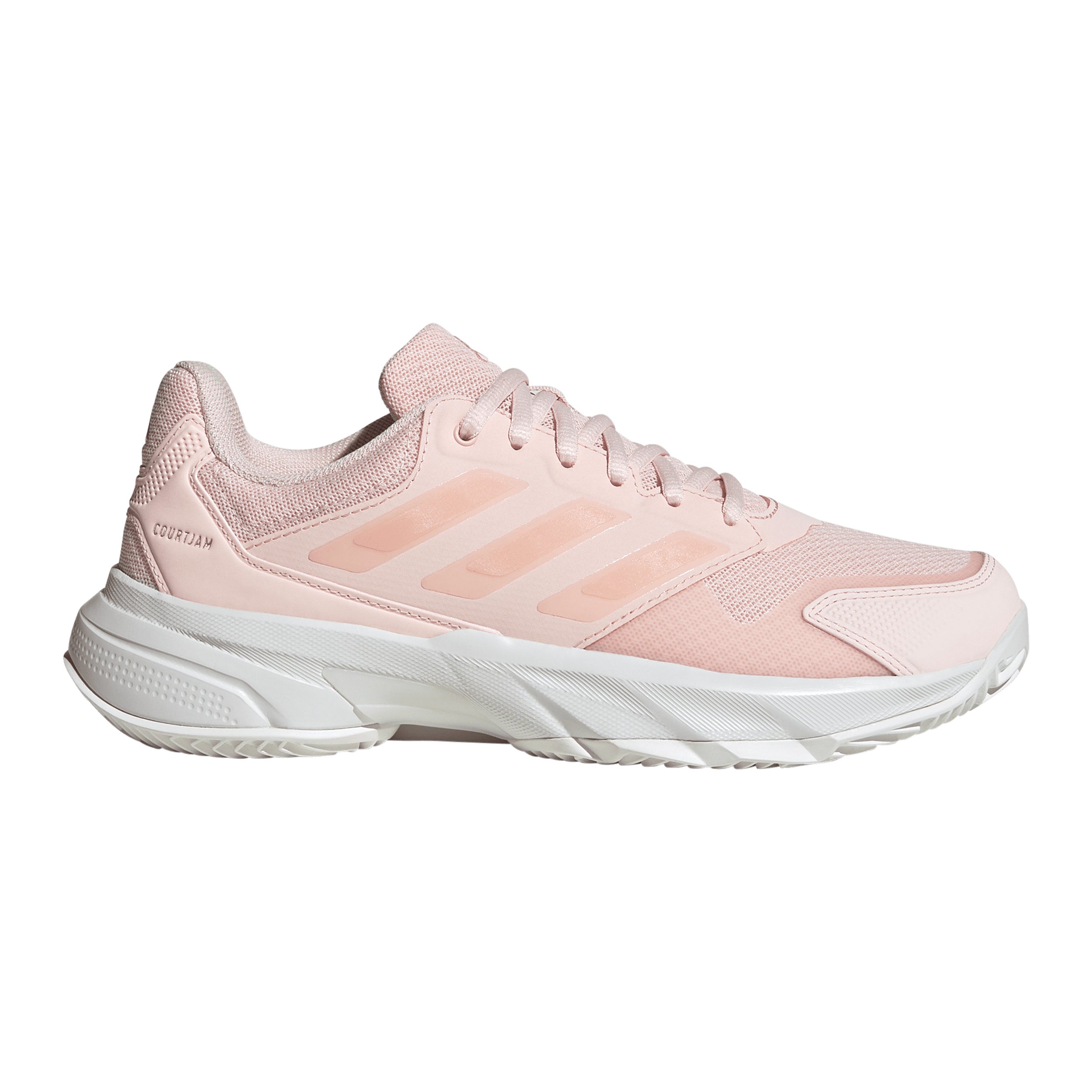 adidas CourtJam Control 3 Sko för grus Damer - rosa, vit