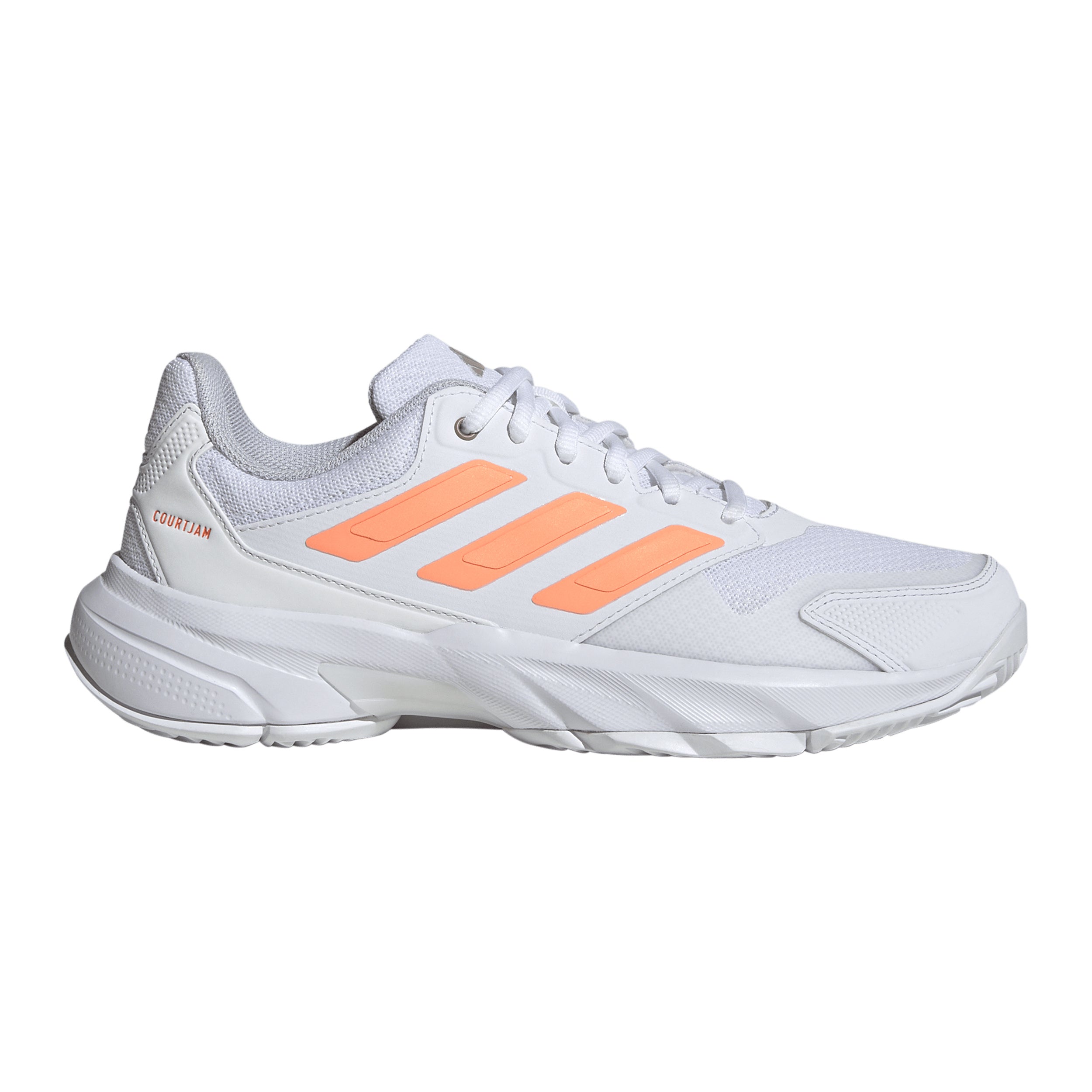 adidas CourtJam Control 3 Allroundsko Damer - ljusgrå, aprikos
