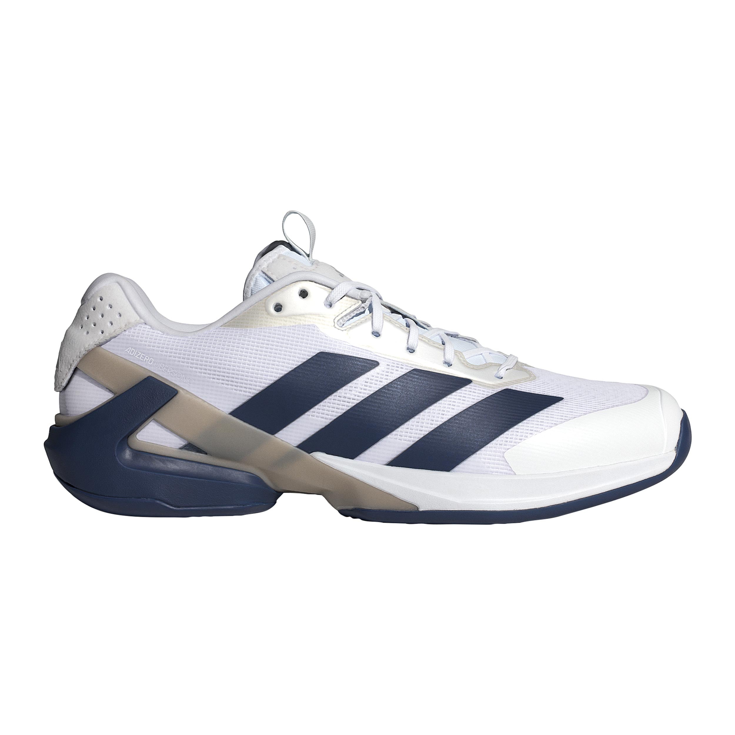 adidas adizero Ubersonic 5  Allroundsko Herrar - vit, mörkblå