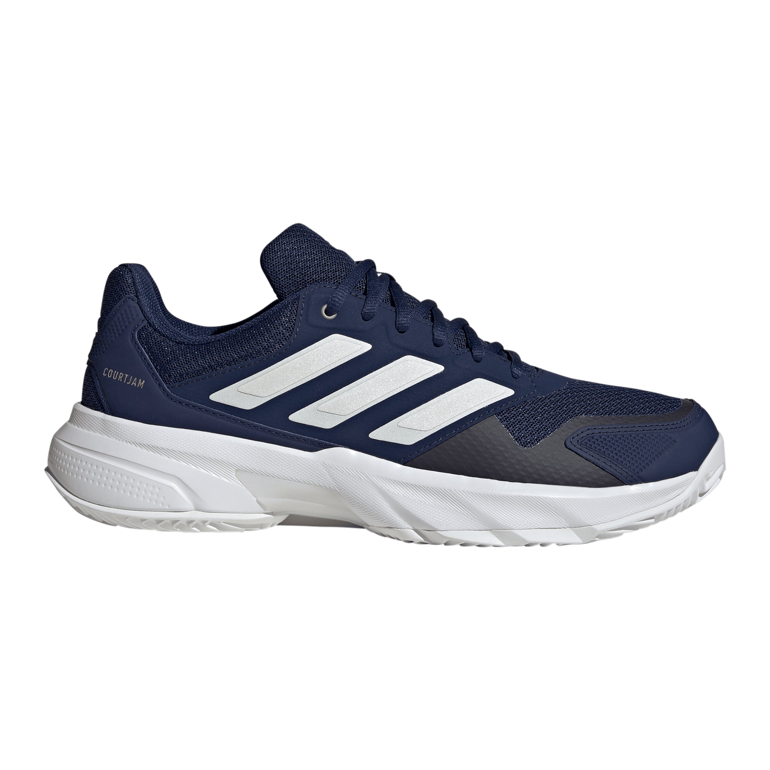 adidas CourtJam Control 3 Allroundsko Herrar - mörkblå, vit