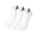Cushioning Sportstrumpor 3-pack Unisex - vit, svart