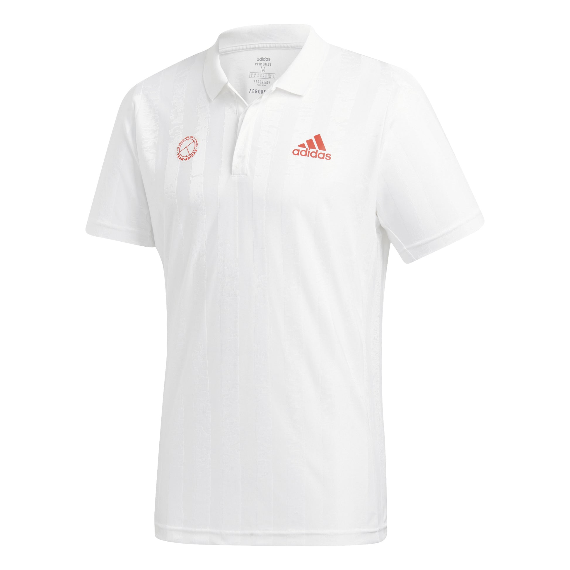 adidas Freelift Polo Herrar - vit,