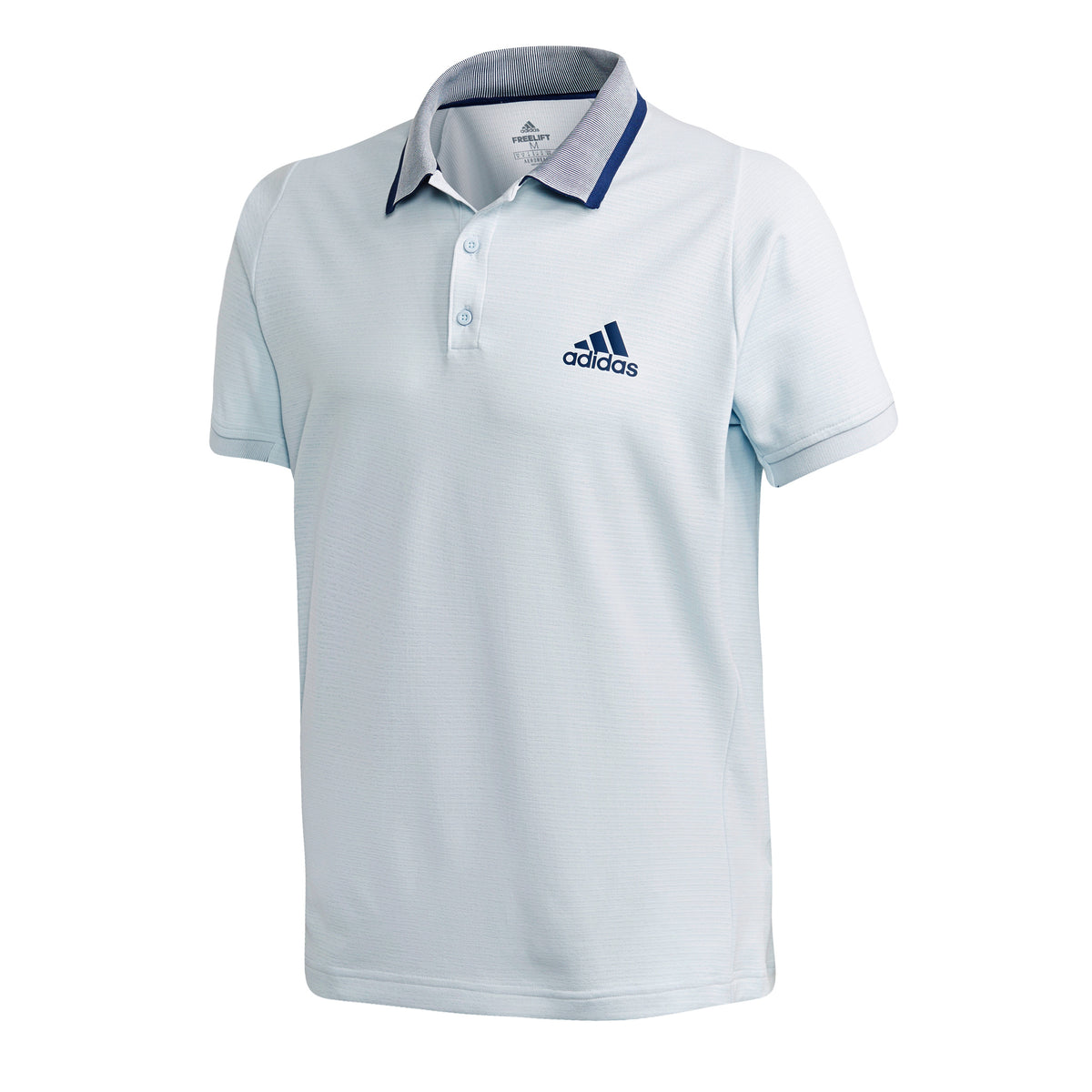 adidas Freelift Polo Herrar - ljusgrå, blå