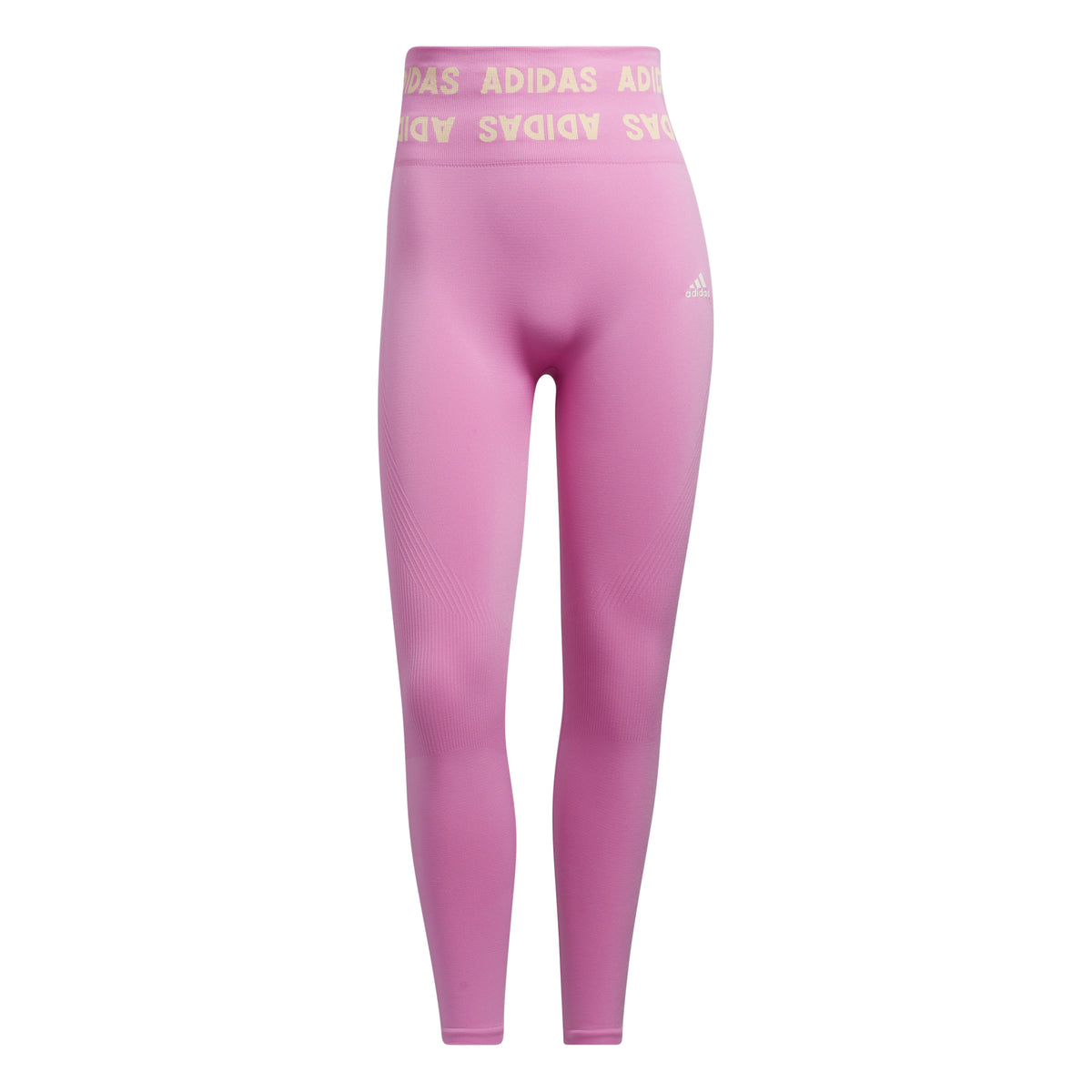 adidas Aeroknit 7/8 Tights Damer - rosa, gul