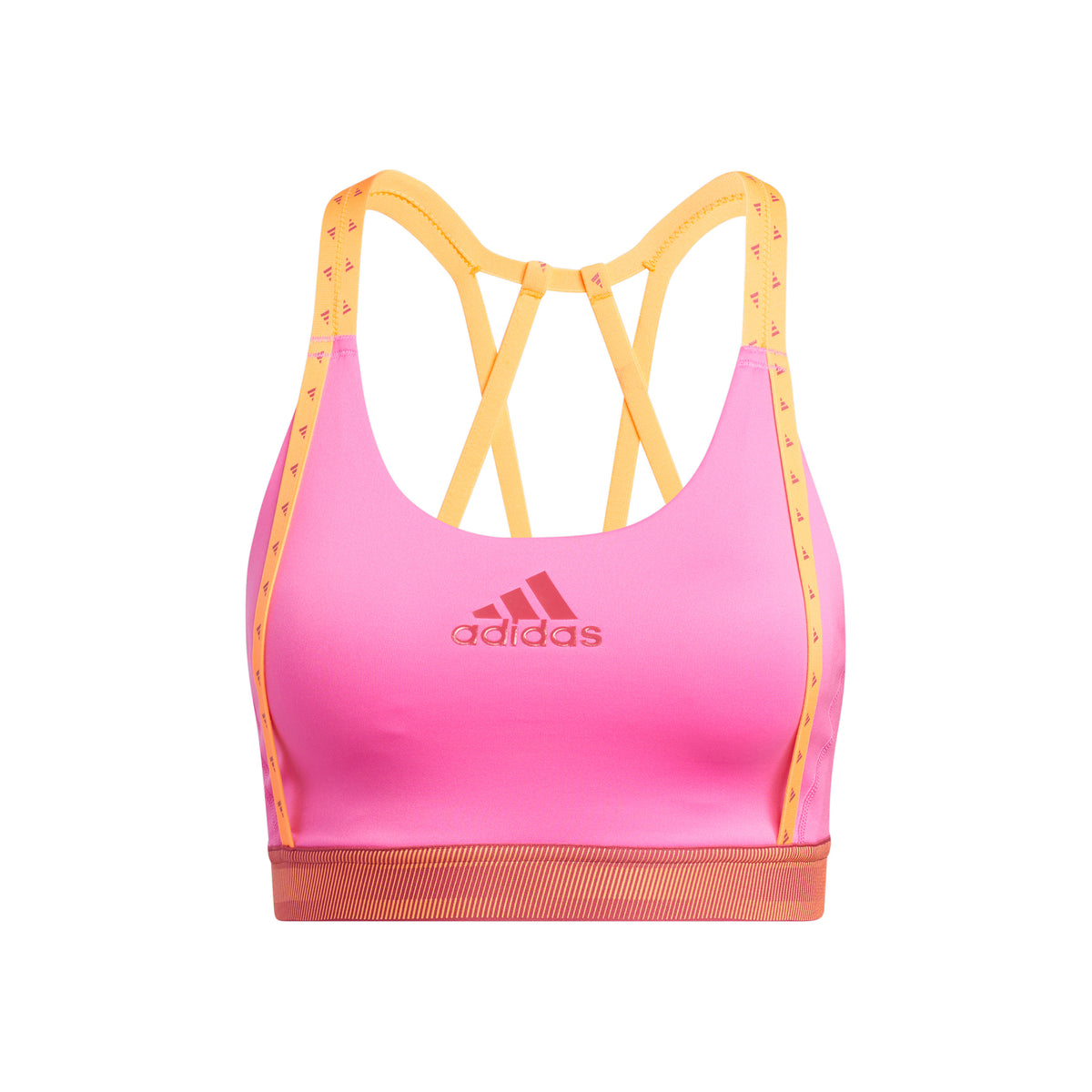 adidas Don´t Rest Branded Sport-behå Damer - neonpink, gul
