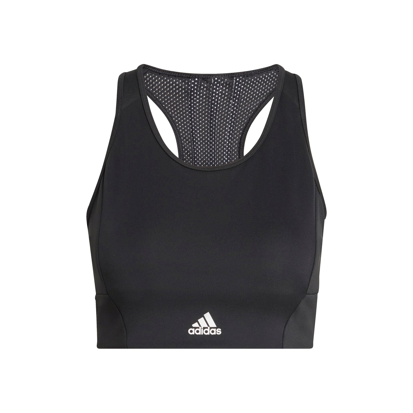 adidas 3Stripes Sport-behå Damer - svart, vit