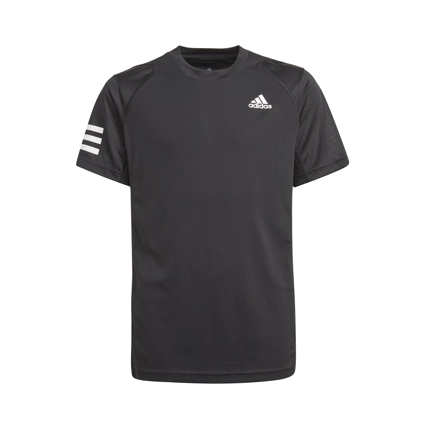 adidas Club 3 Stripes T-shirt Pojkar - svart, vit