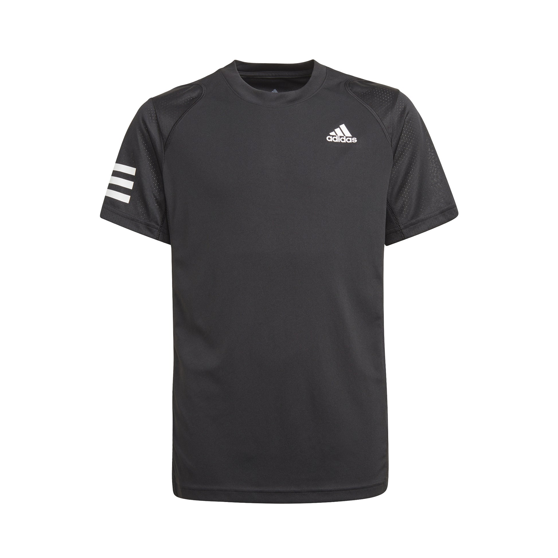 adidas Club 3 Stripes T-shirt Pojkar - svart, vit