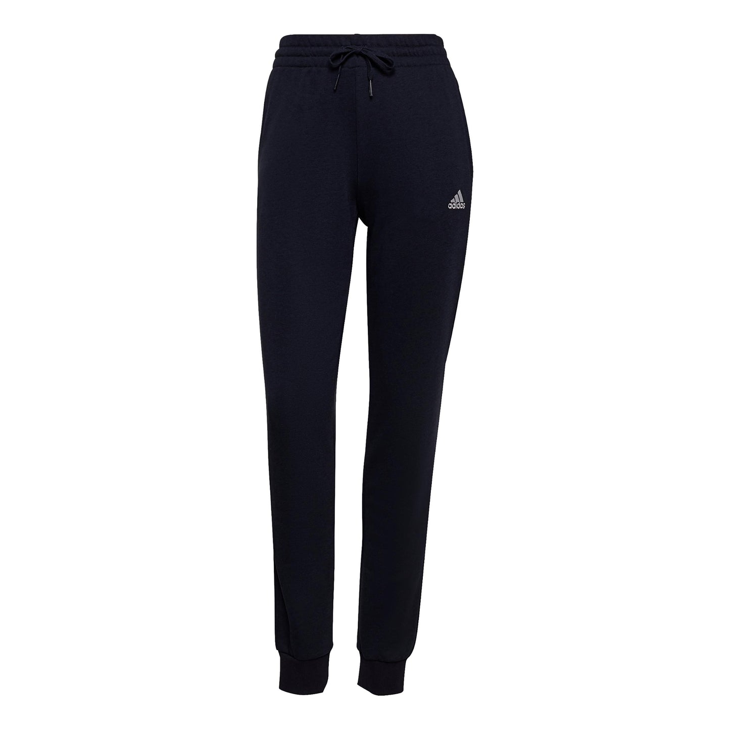adidas Linear French Terry Träningsbyxa Damer - mörkblå, vit