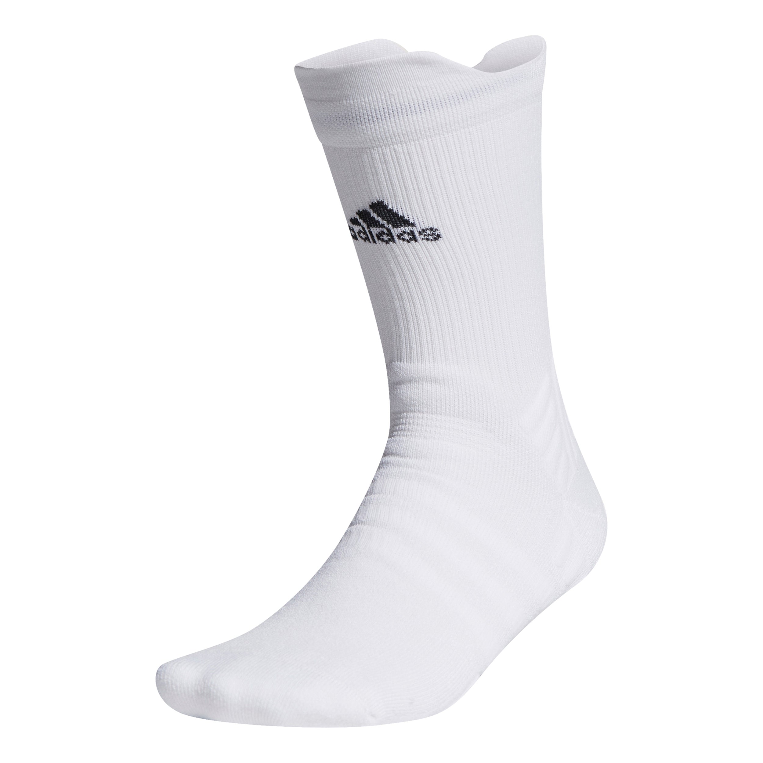 adidas Crew Sportstrumpor Unisex - vit,