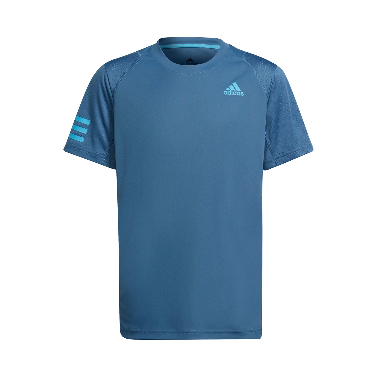adidas Club 3 Stripes T-shirt Pojkar - blå,