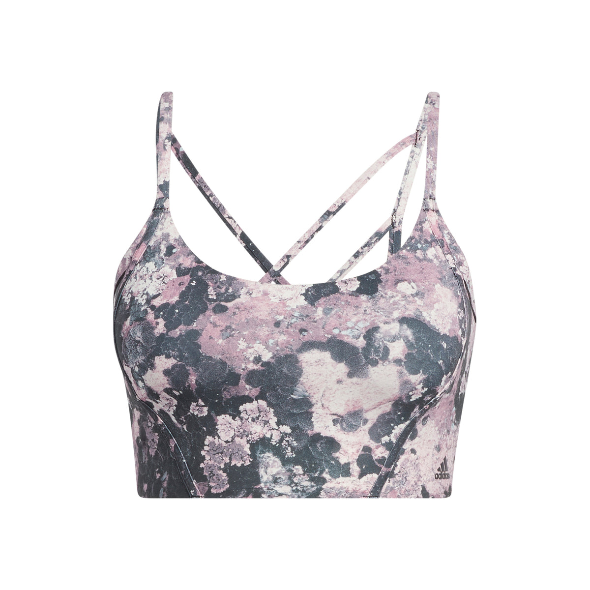 adidas Yoga Light-Support Long Line All Over Print Sport-behå Damer - flerfärgad