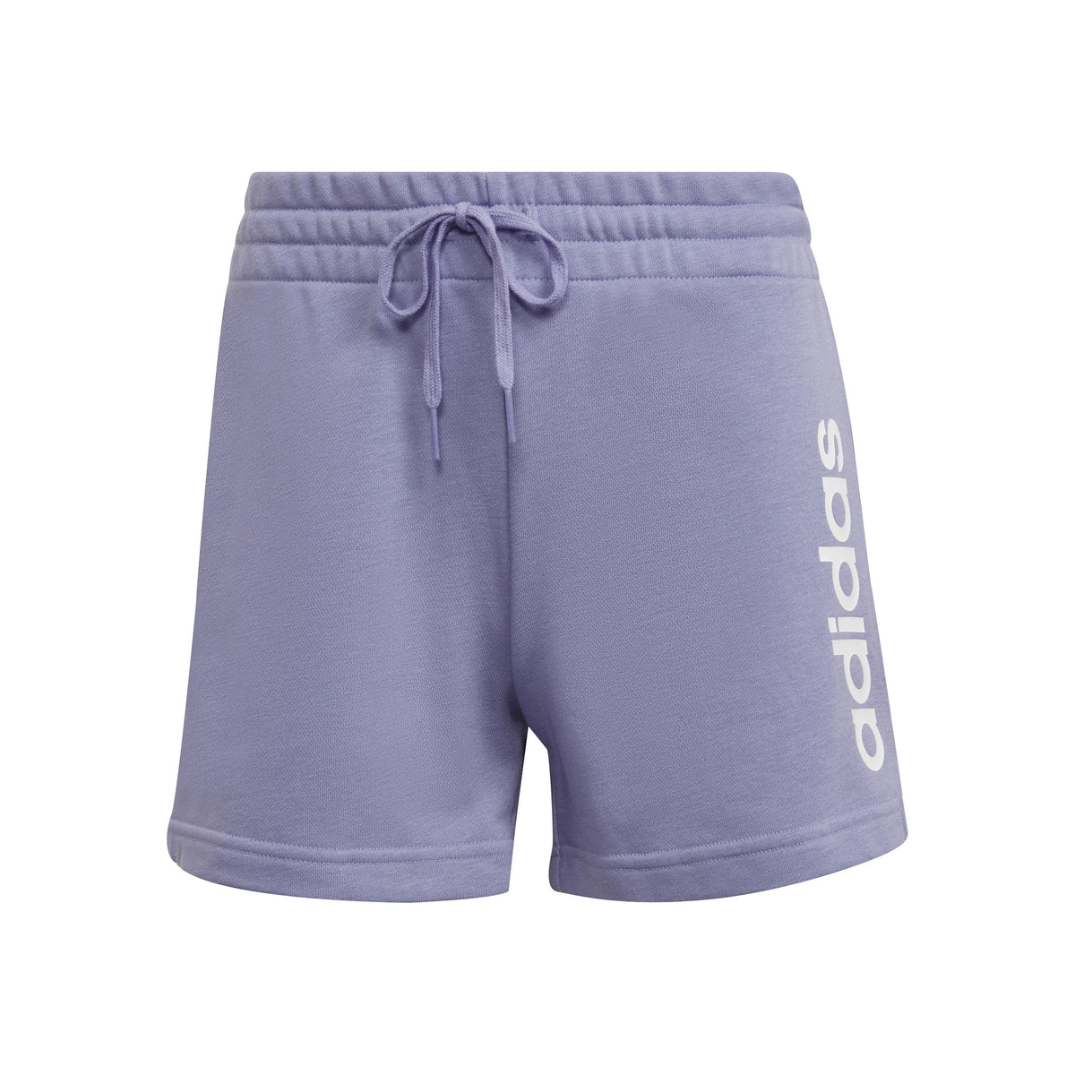 adidas Linear French Terry Shorts Damer - lila, vit