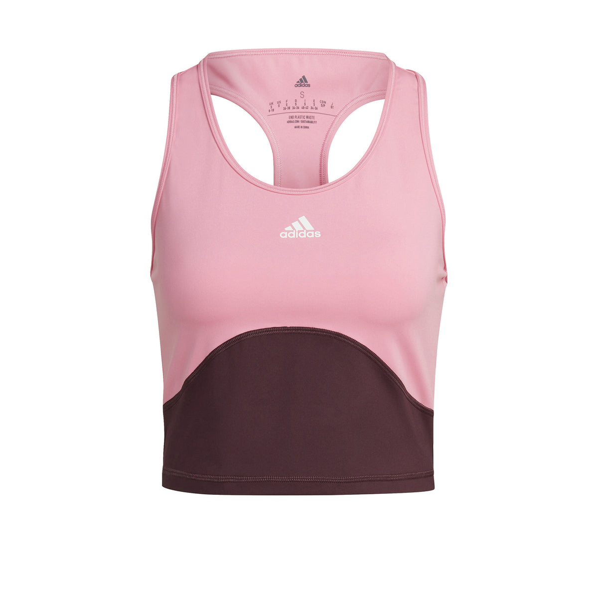 adidas High Intensity Cropped Linne Damer - pink,