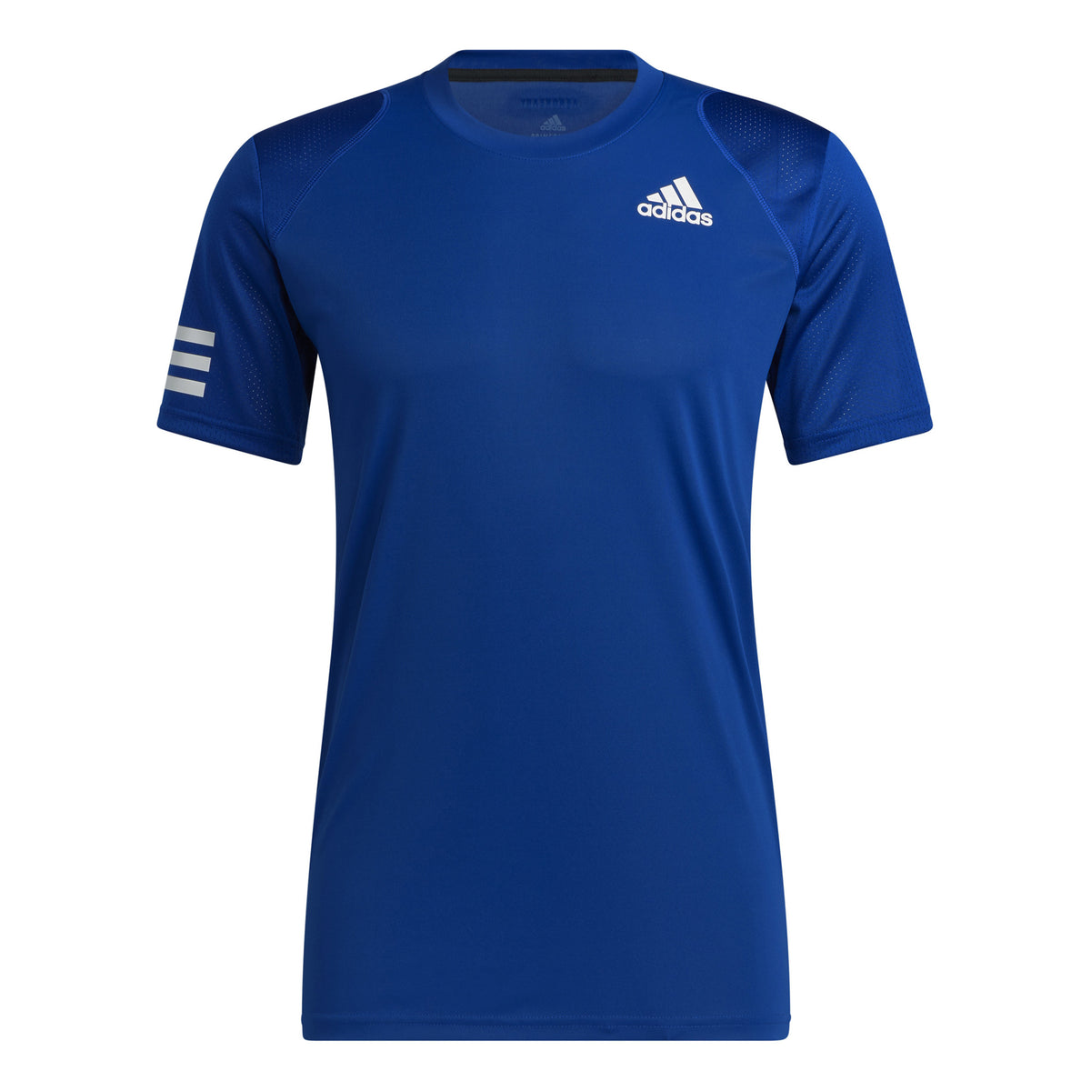 adidas Club 3 Stripes T-shirt Herrar - blå,
